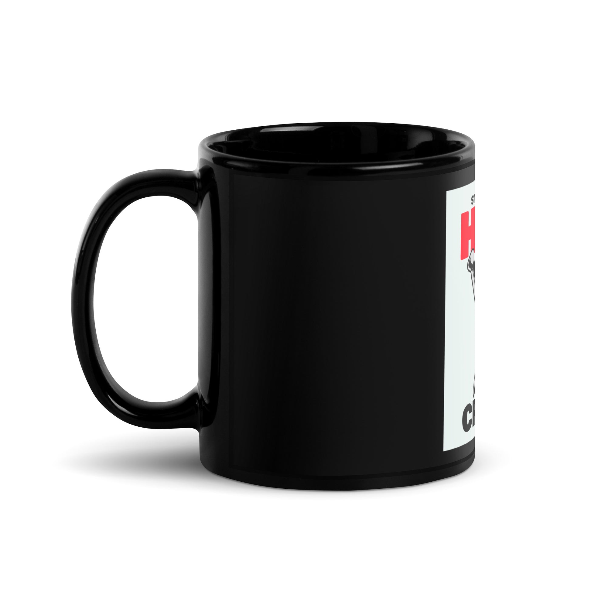 Antisemitic Hate Crimes | Black Glossy Mug