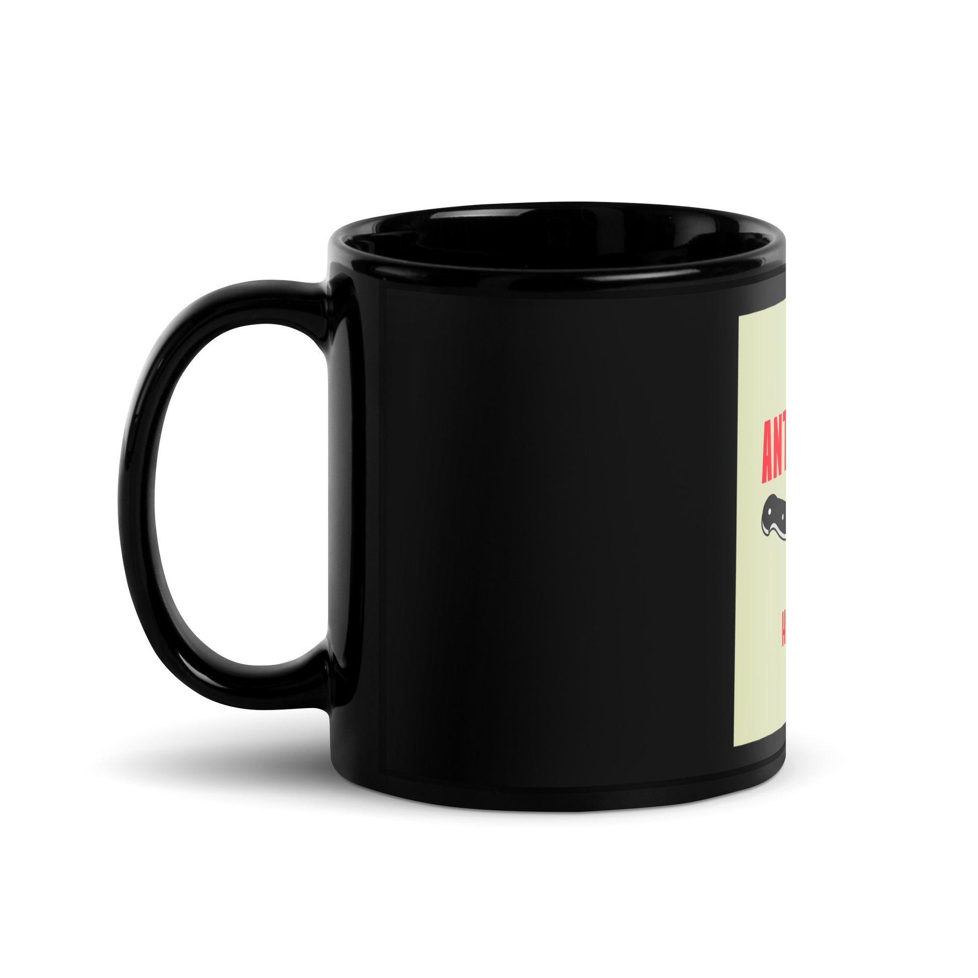 Antisemitic Hate Crimes | Black Glossy Mug