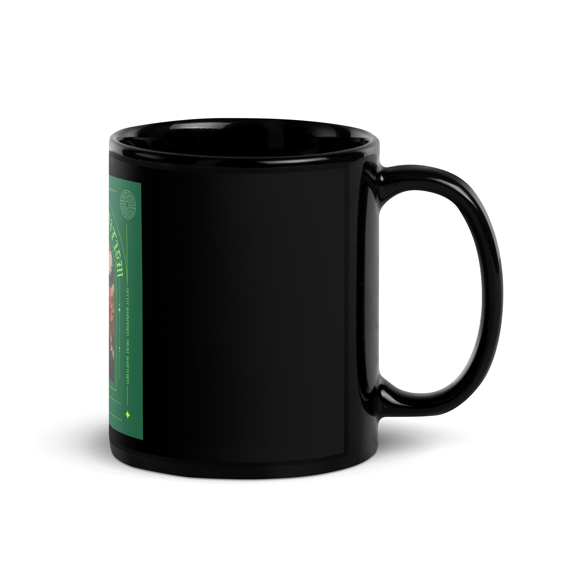 All In For Jews | Black Glossy Mug