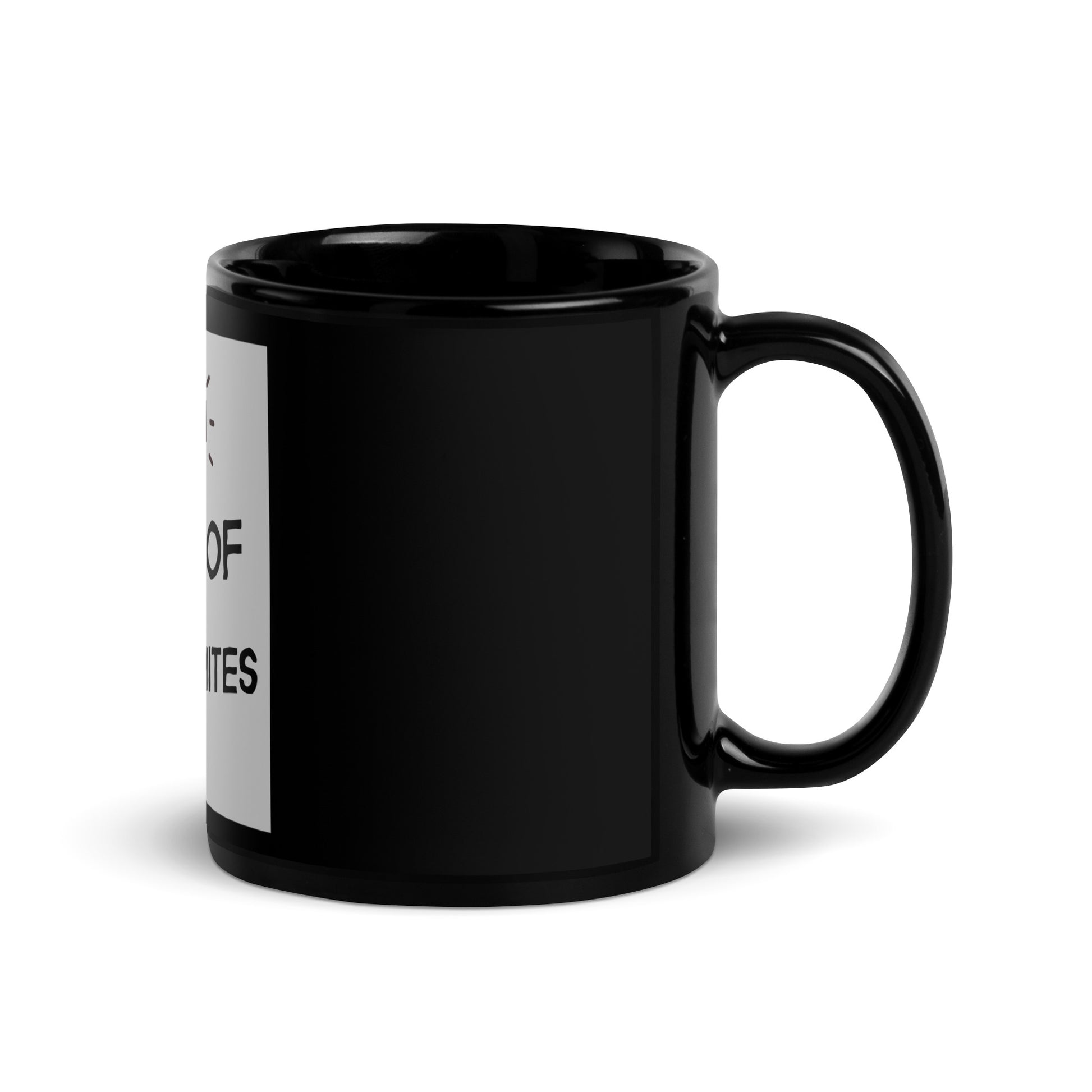 All In For Jews | Black Glossy Mug Jouparty