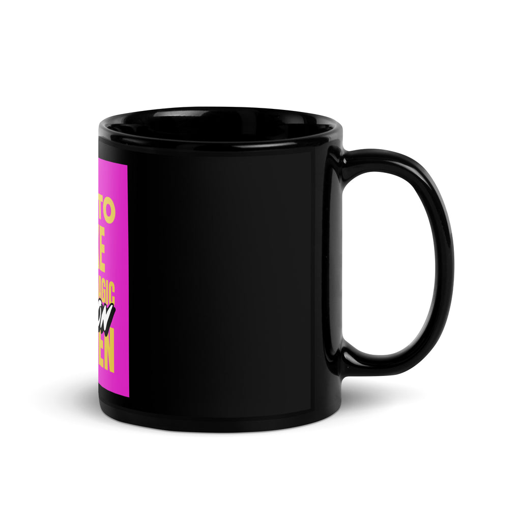 All In For Jews | Black Glossy Mug Jouparty