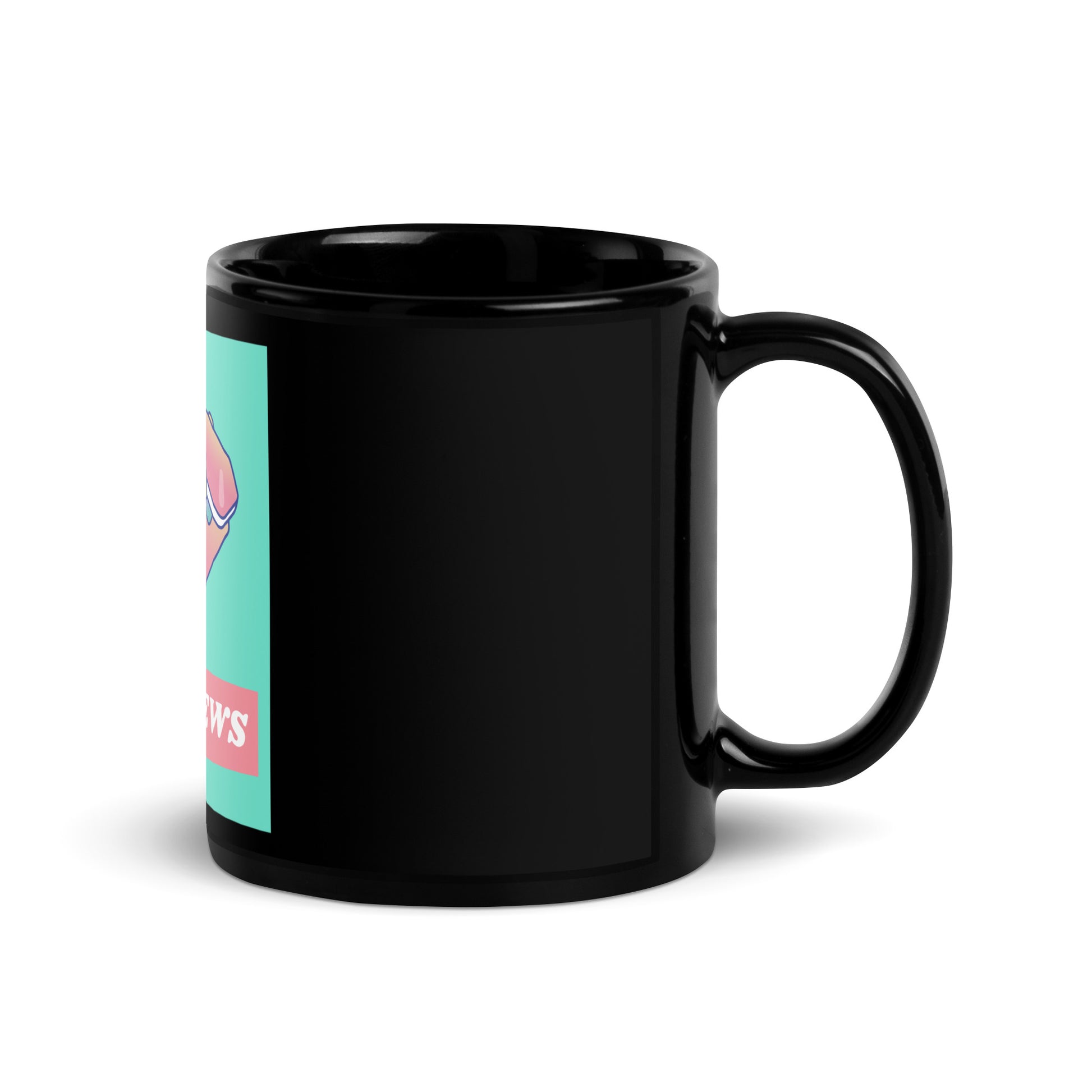 All In For Jews | Black Glossy Mug Jouparty