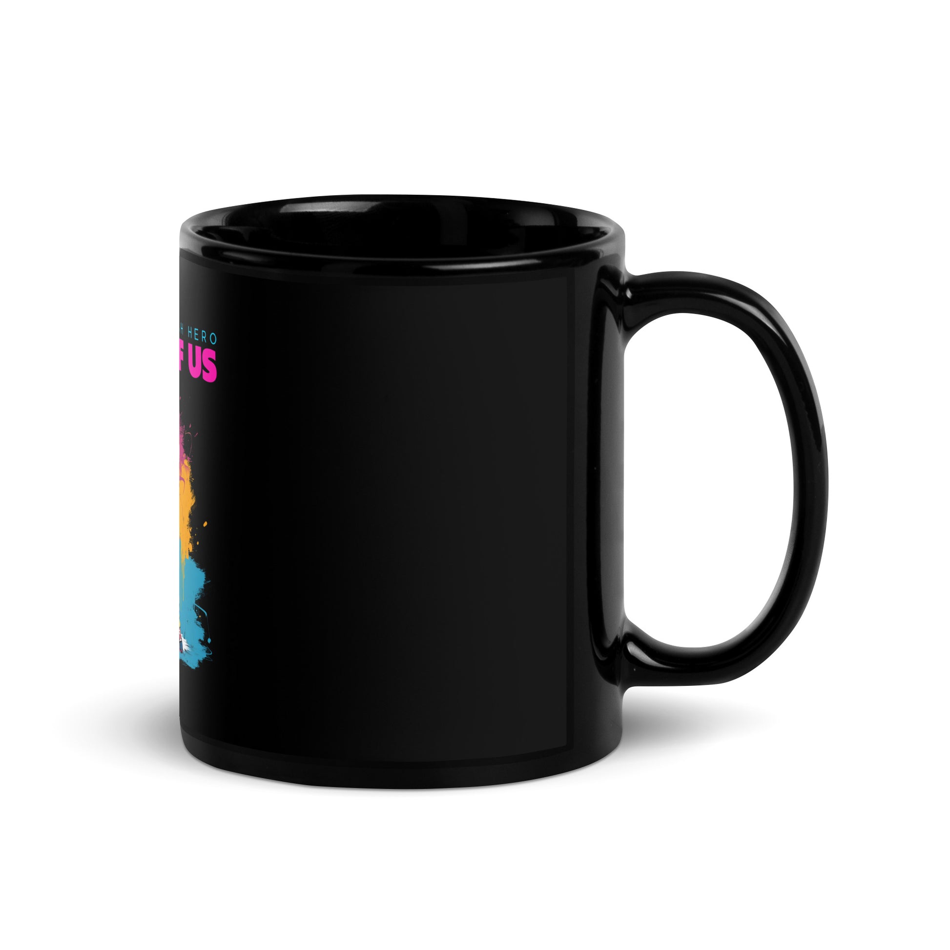 All In For Jews | Black Glossy Mug Jouparty