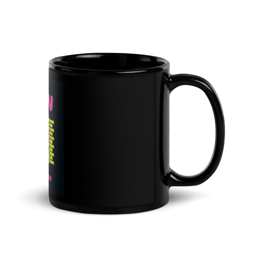 All In For Jews | Black Glossy Mug Jouparty