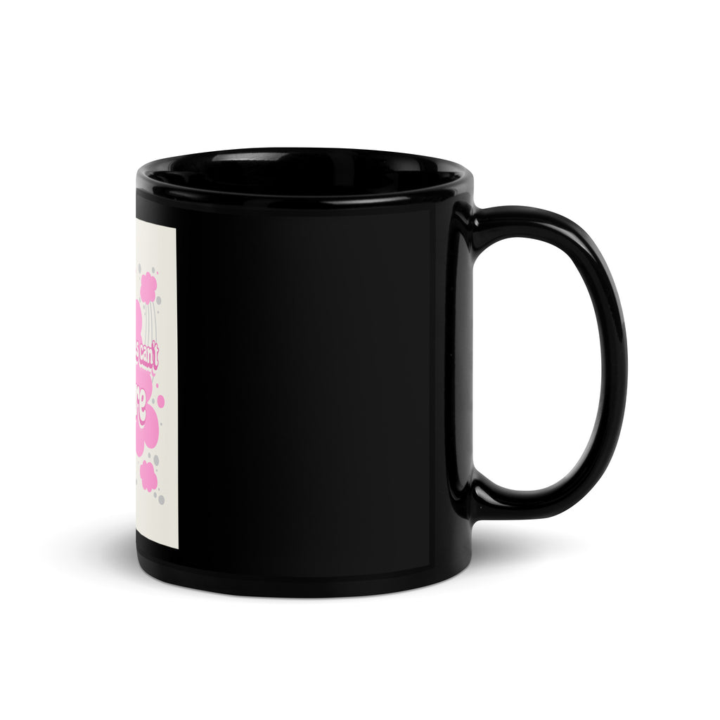 Jewish Pink Era | Black Glossy Mug Jouparty