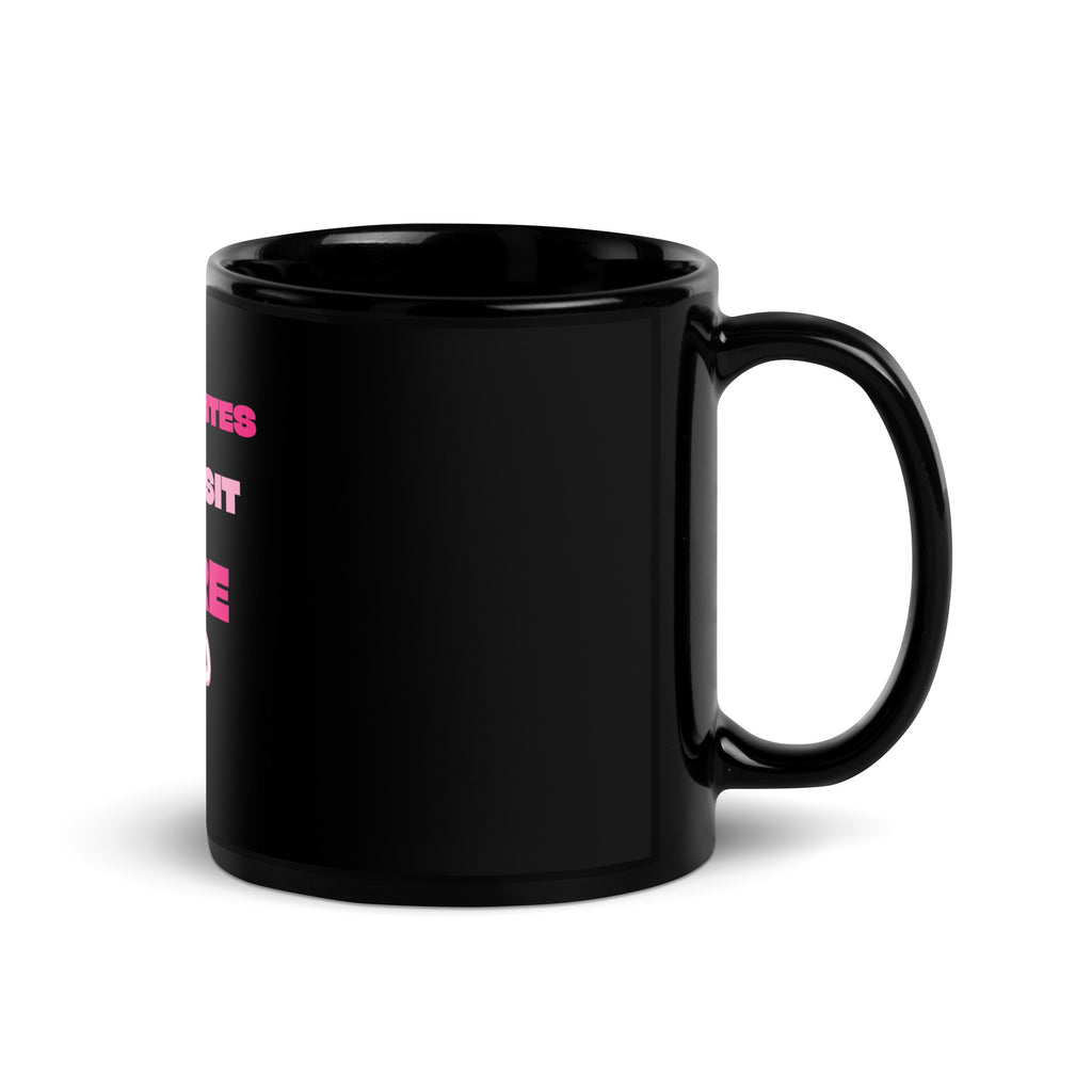 Jewish Pink Era | Black Glossy Mug
