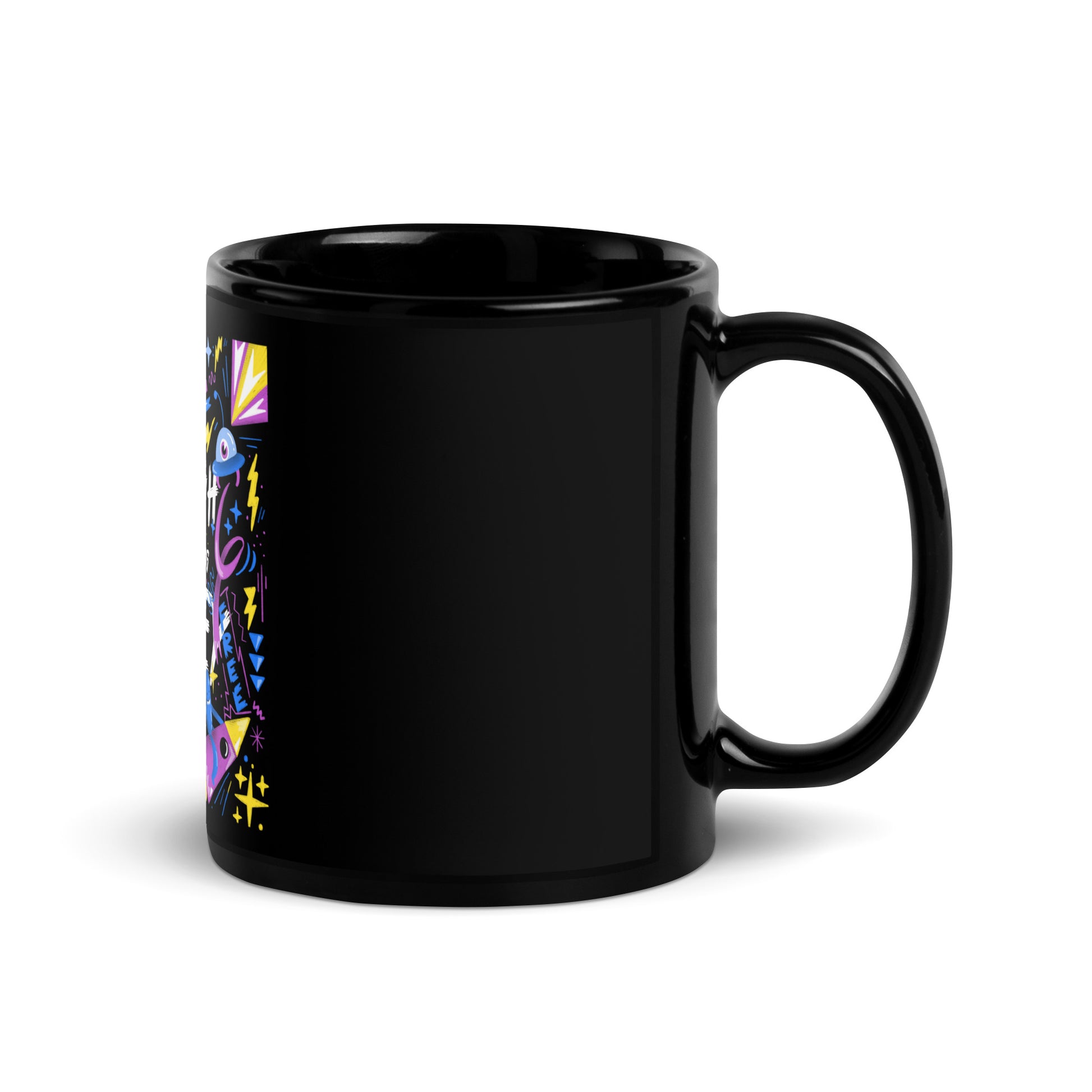 All In For Jews | Black Glossy Mug