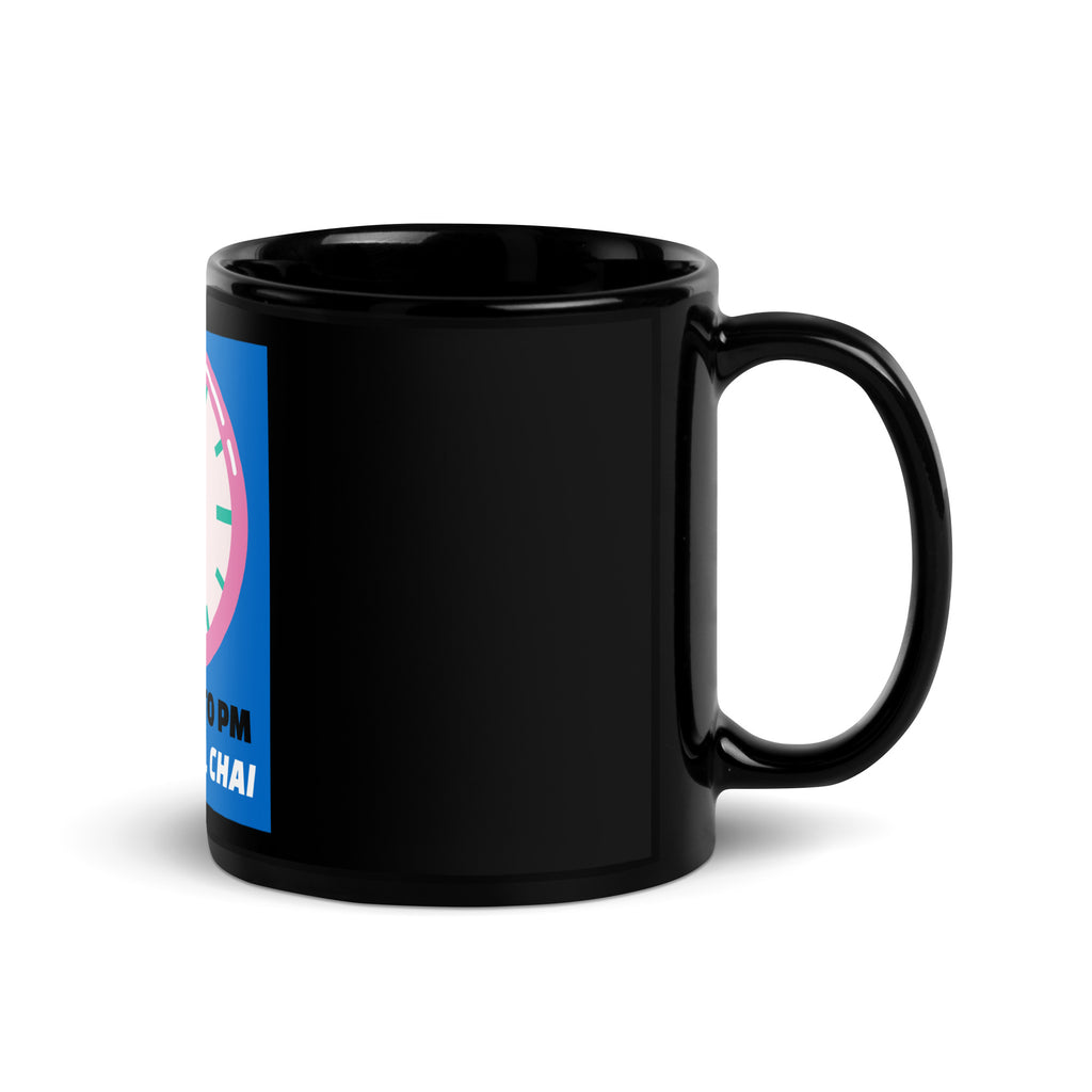 AM To PM | Black Glossy Mug