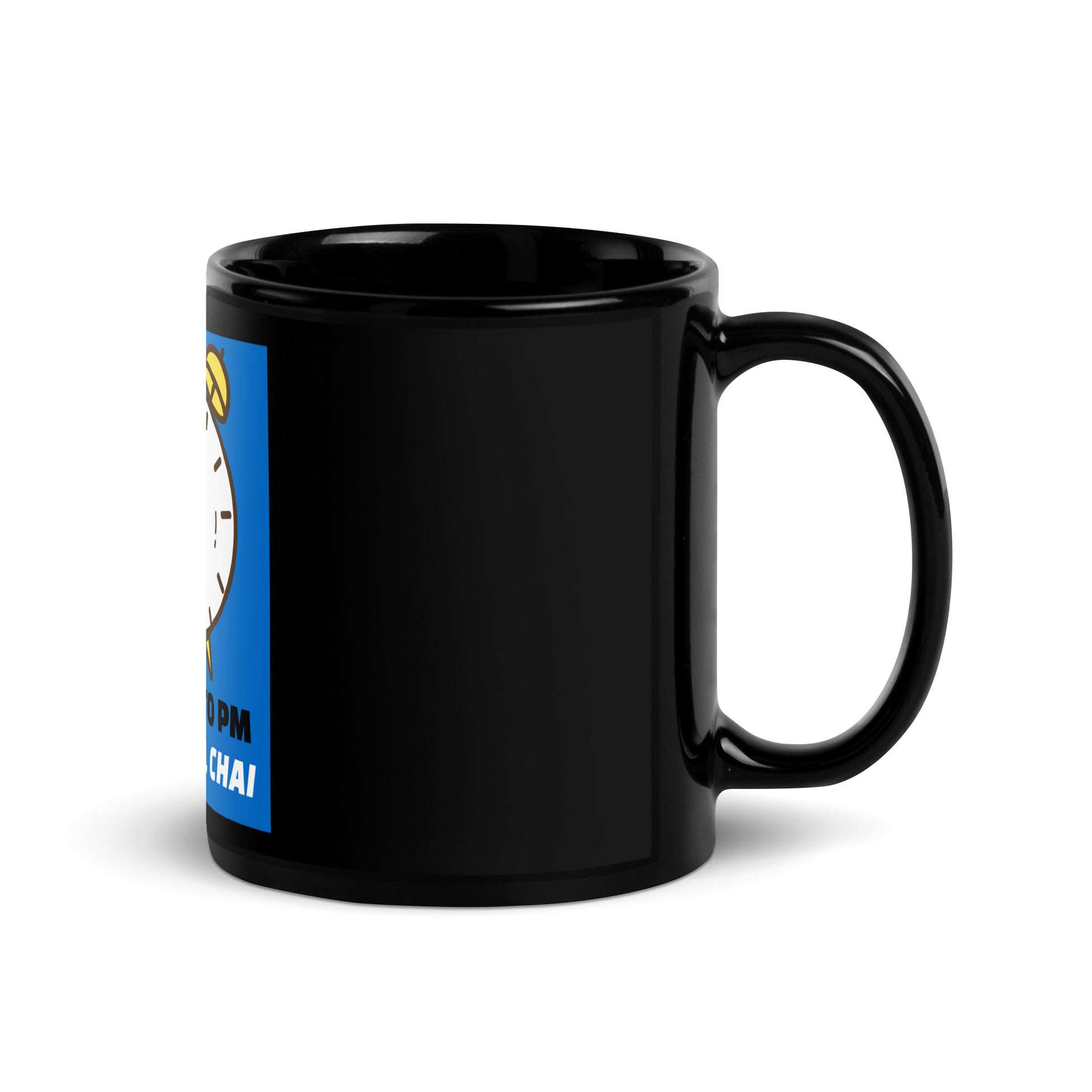AM To PM | Black Glossy Mug