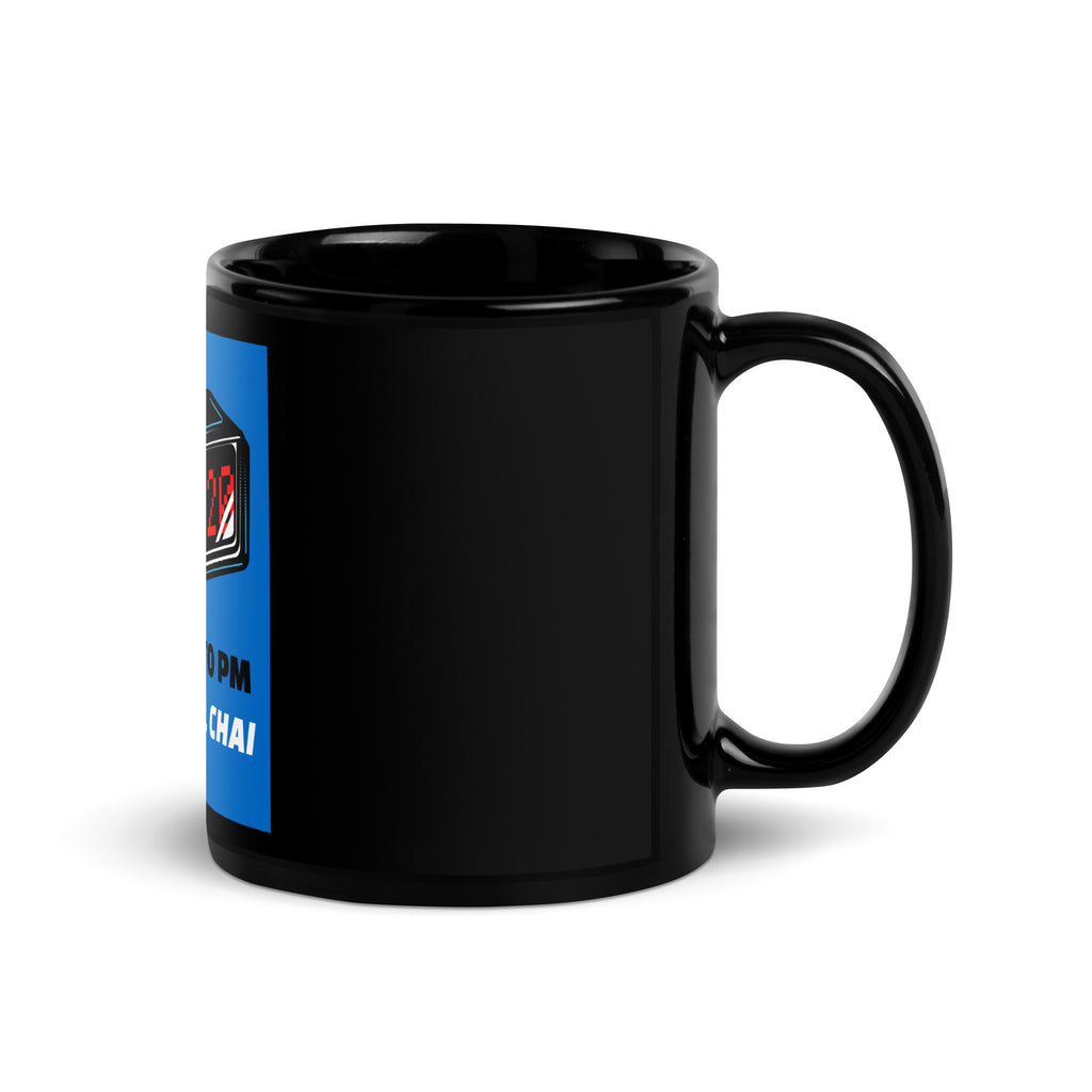 AM To PM | Black Glossy Mug
