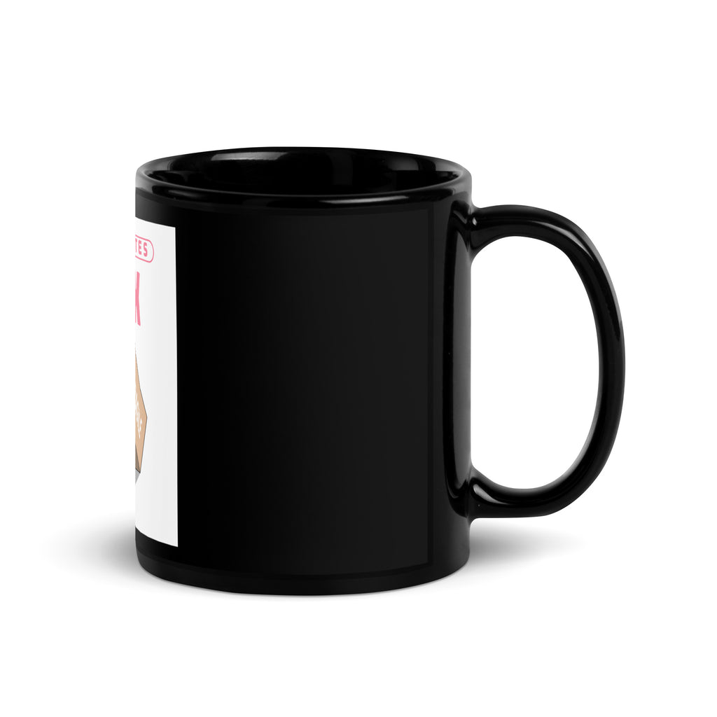 Antisemites Suck | Black Glossy Mug