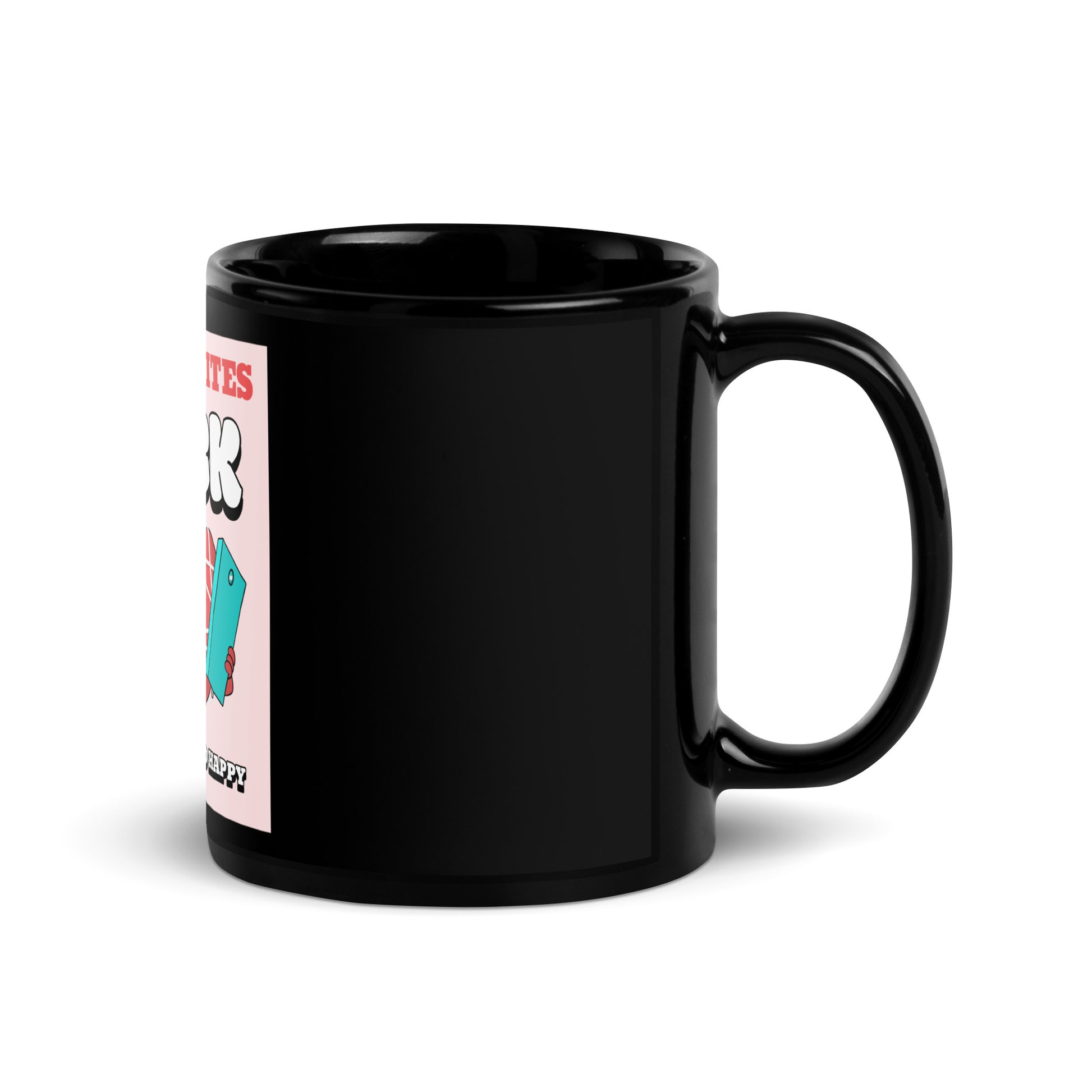 Antisemites Suck | Black Glossy Mug