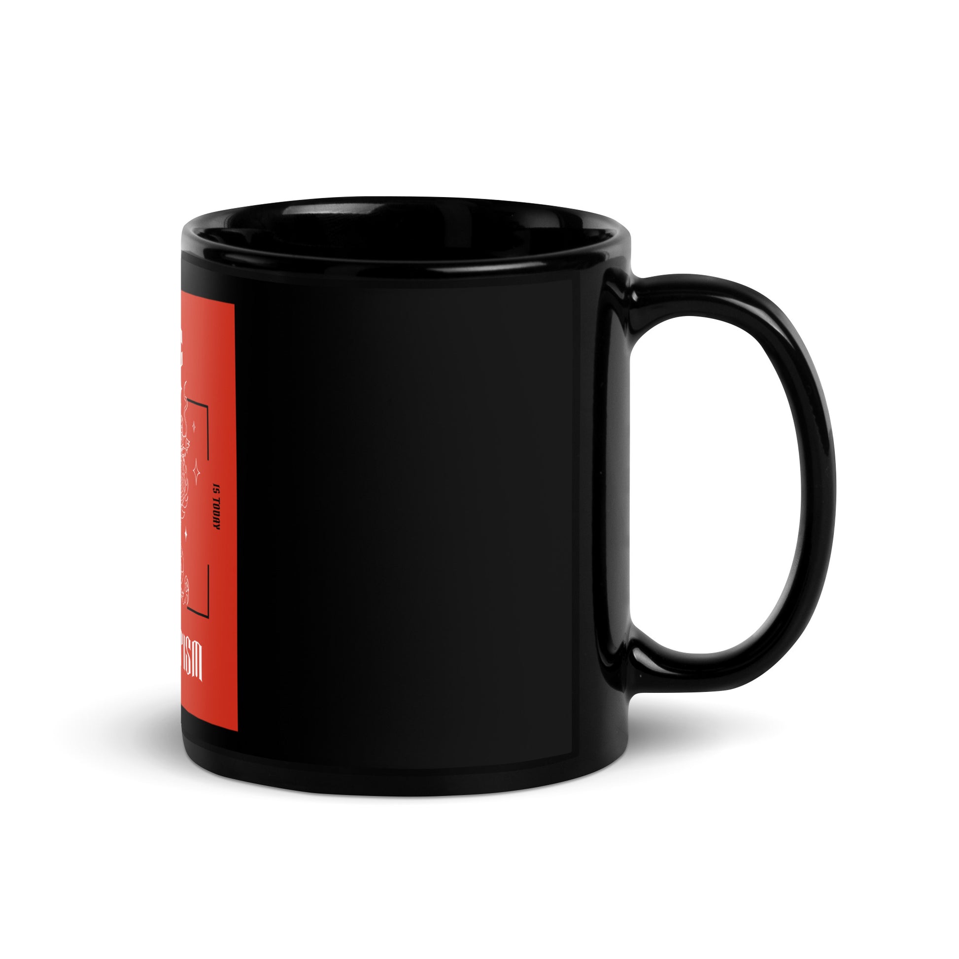 Dragon Adventure | Black Glossy Mug