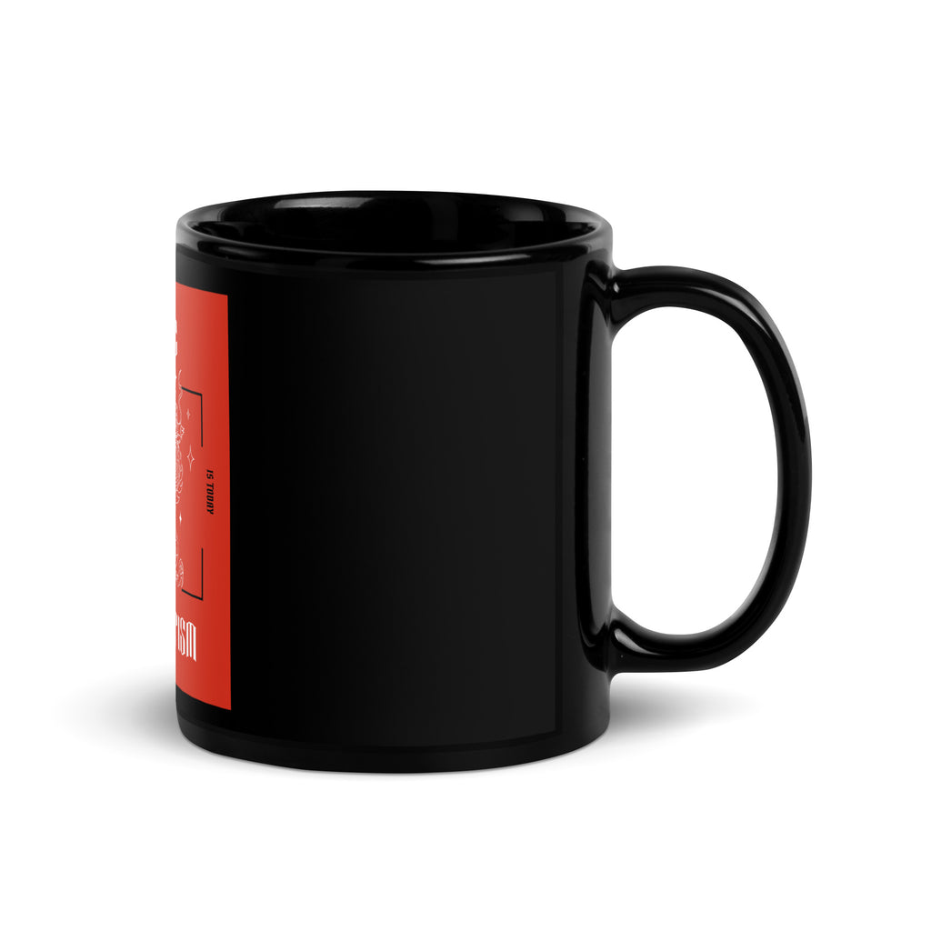 Dragon Adventure | Black Glossy Mug