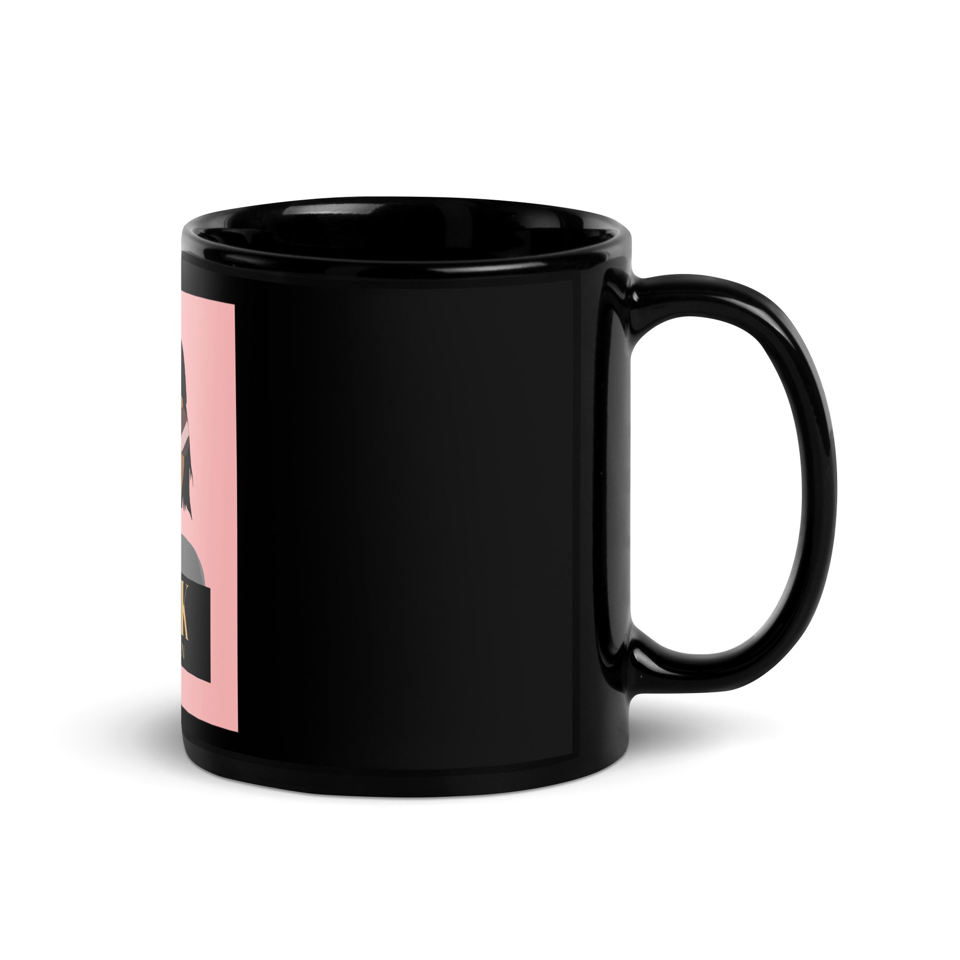 Black & Jewish Love | Black Glossy Mug