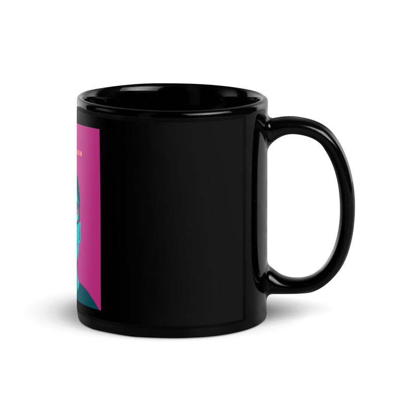 Black & Jewish Love | Black Glossy Mug