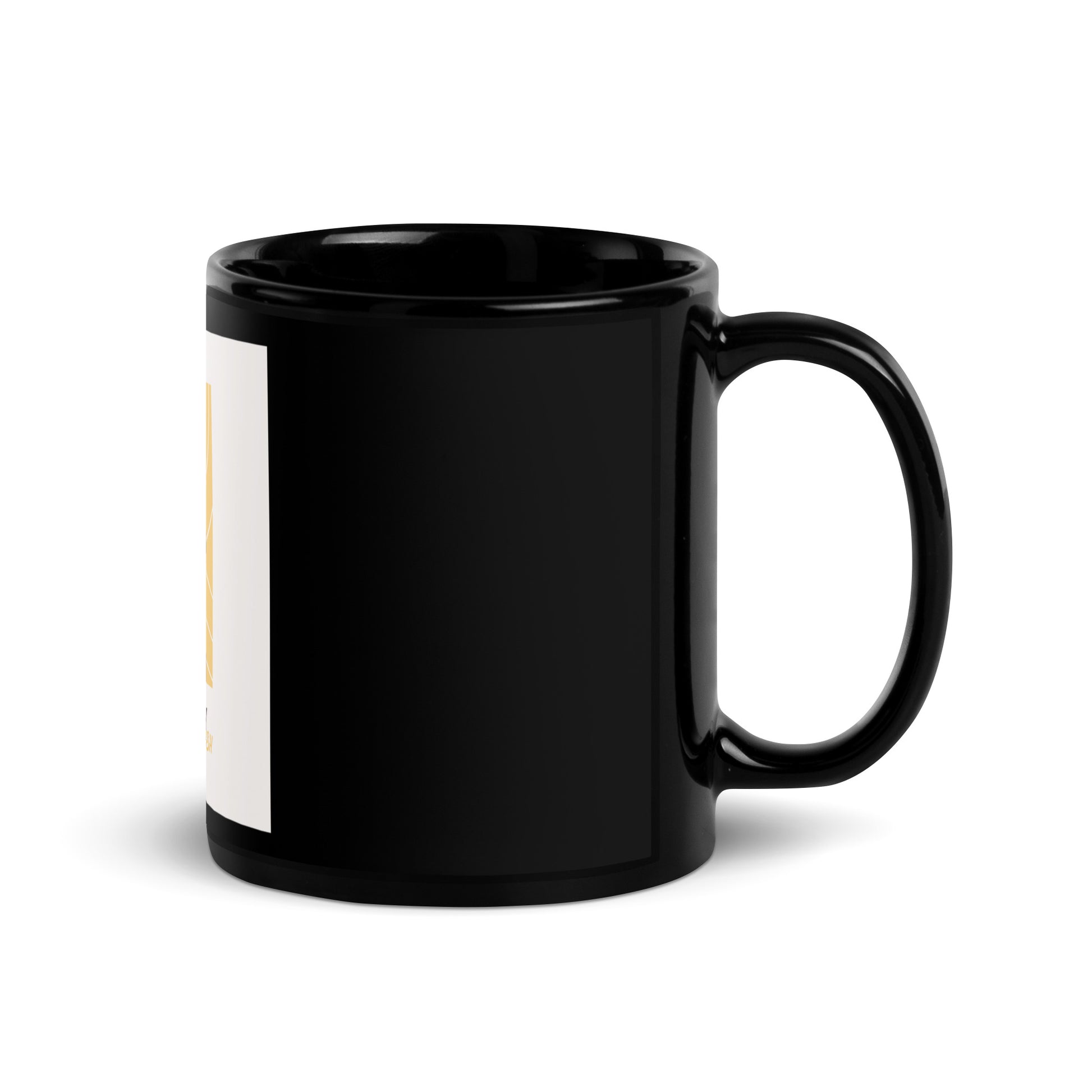 Black & Jewish Love | Black Glossy Mug