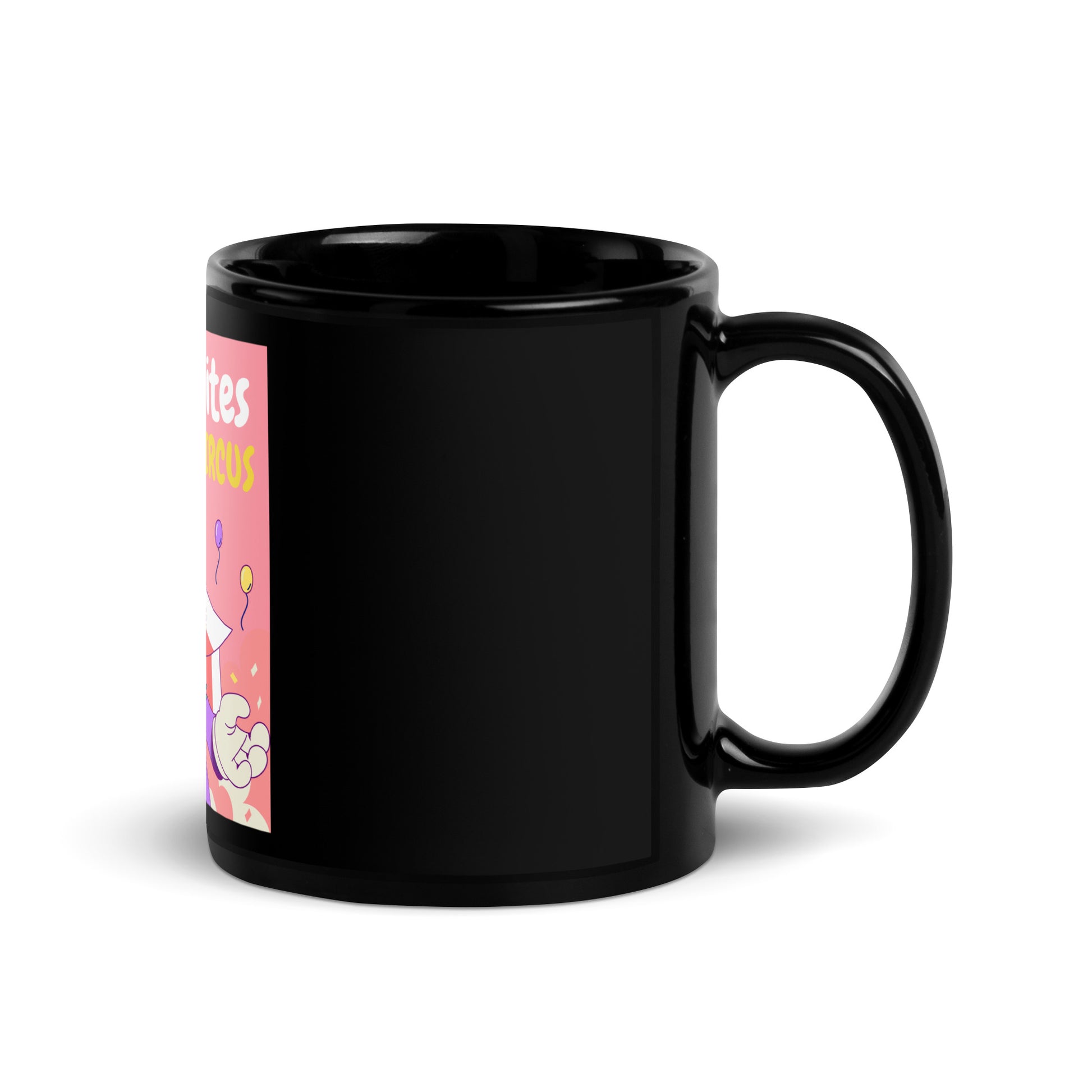 Antisemitic Clowns | Black Glossy Mug