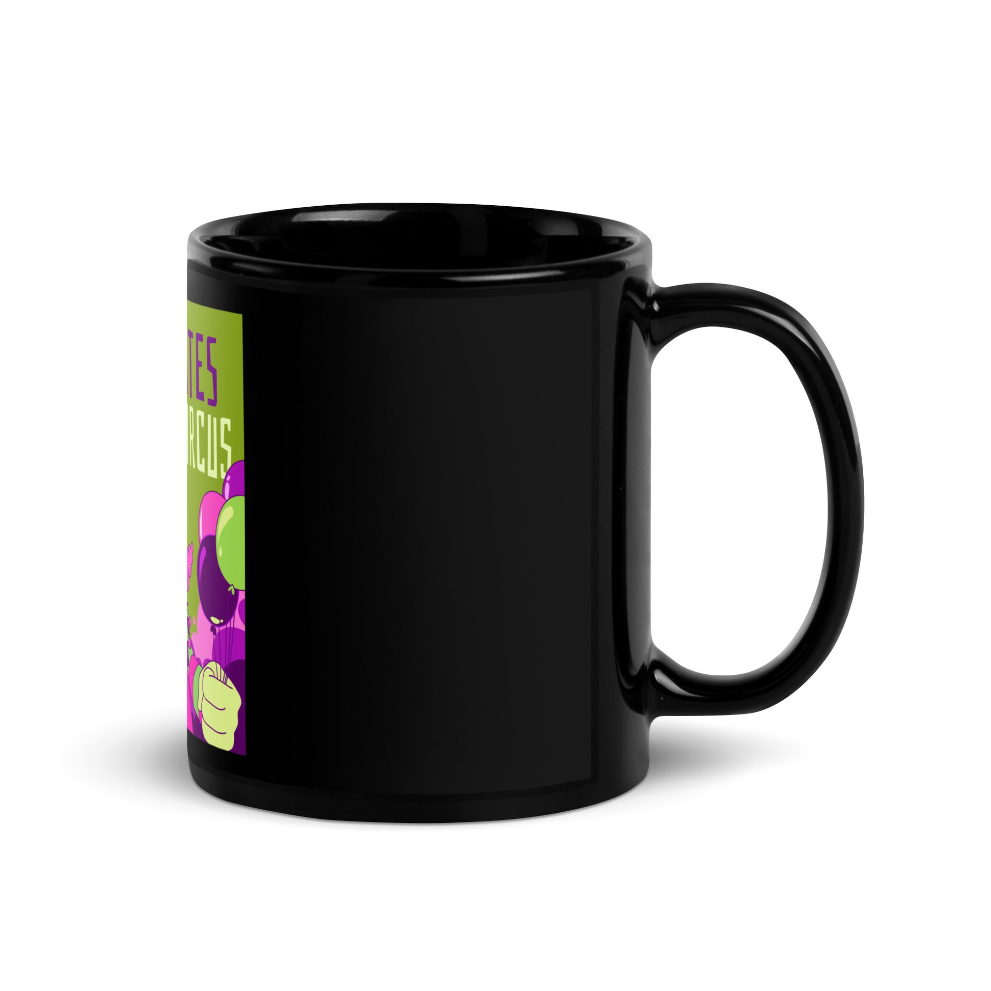 Antisemitic Clowns | Black Glossy Mug