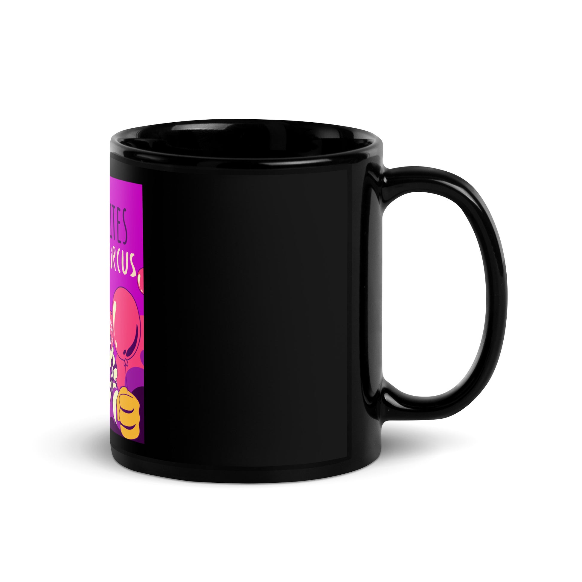 Antisemitic Clowns | Black Glossy Mug