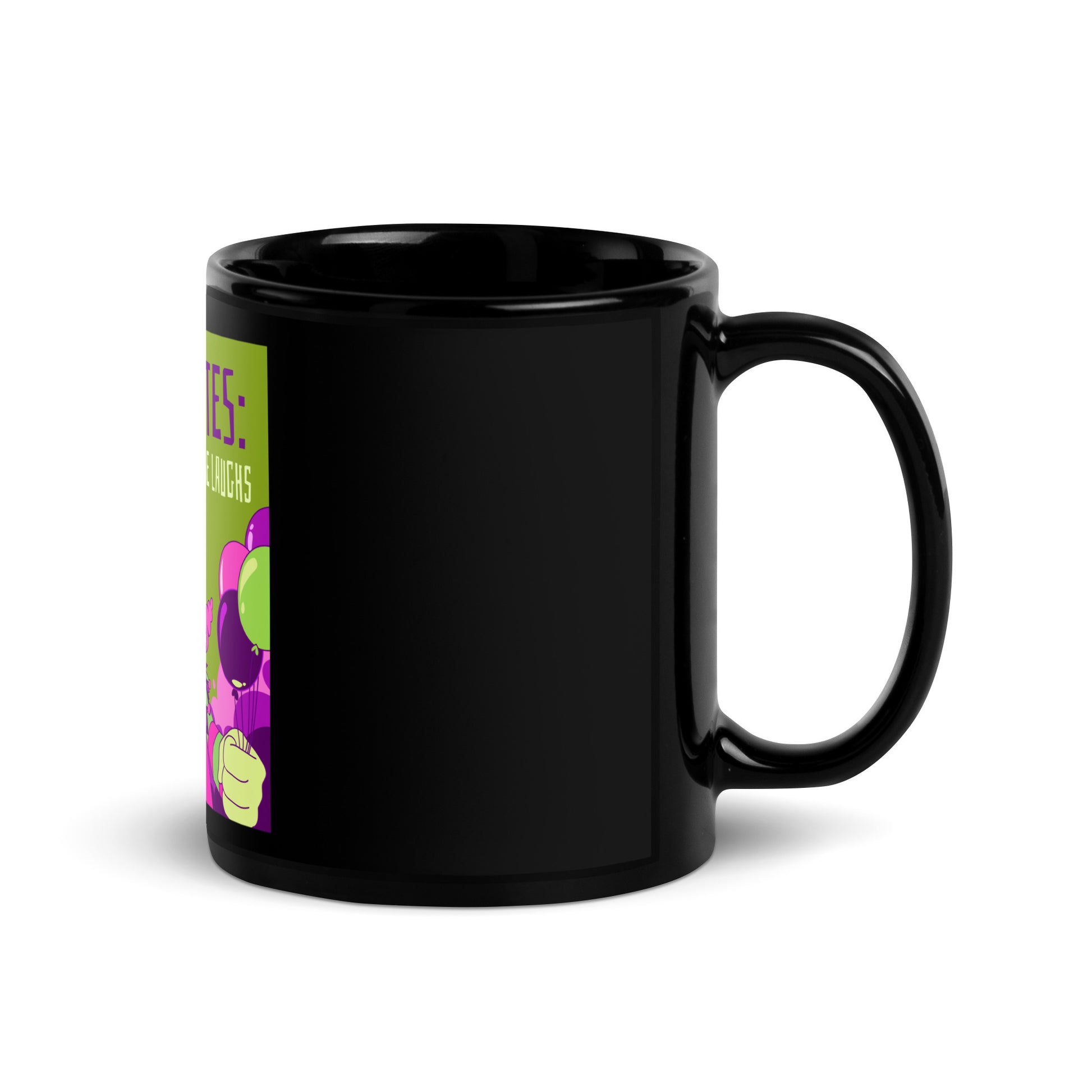 Antisemitic Clowns | Black Glossy Mug
