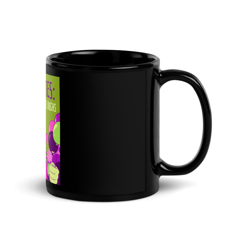 Antisemitic Clowns | Black Glossy Mug