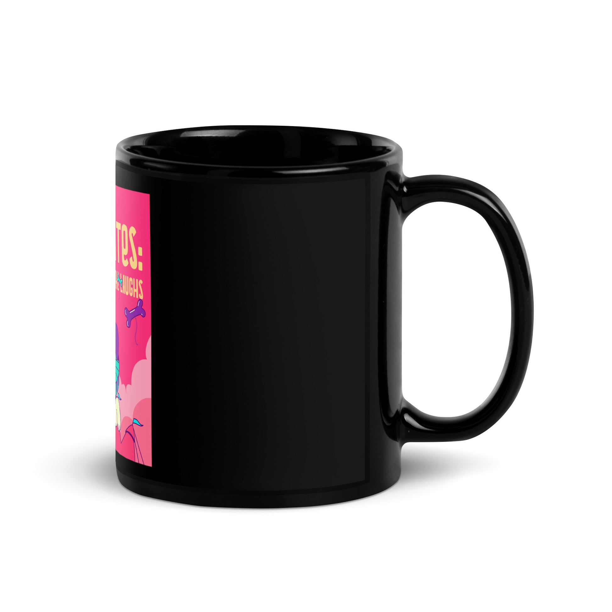 Antisemitic Clowns | Black Glossy Mug