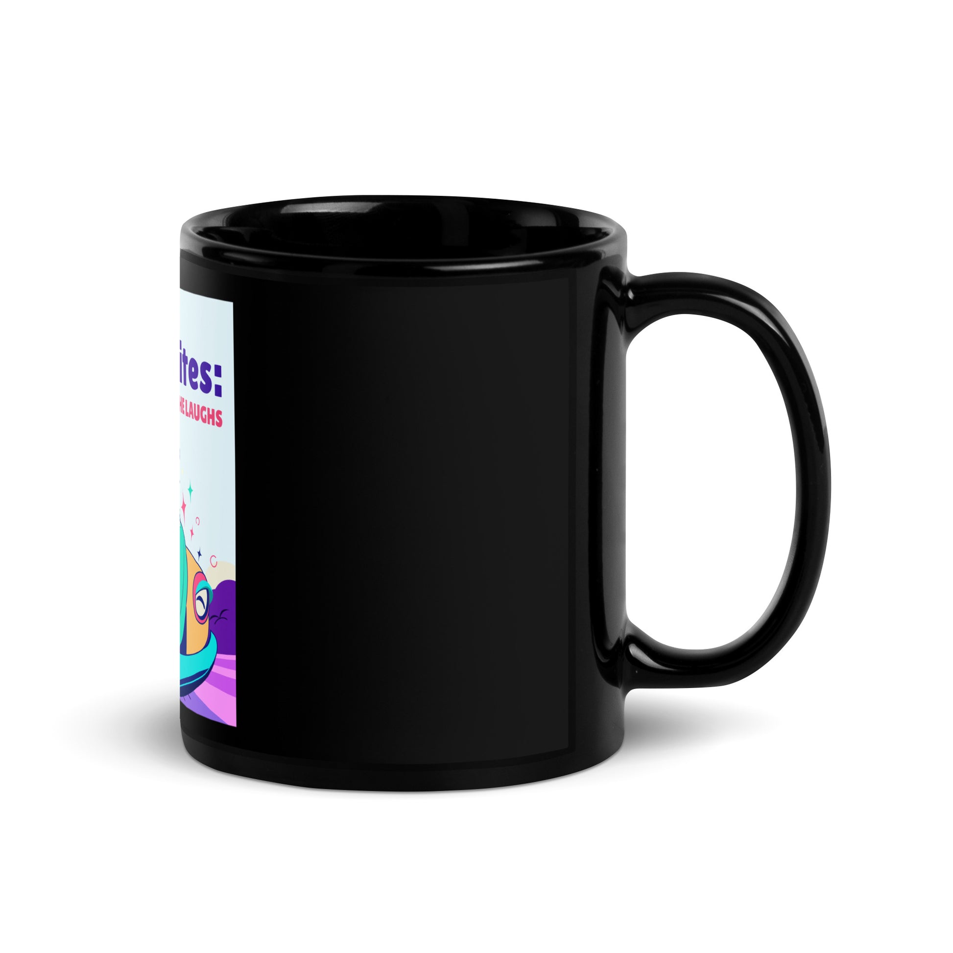 Antisemitic Clowns | Black Glossy Mug