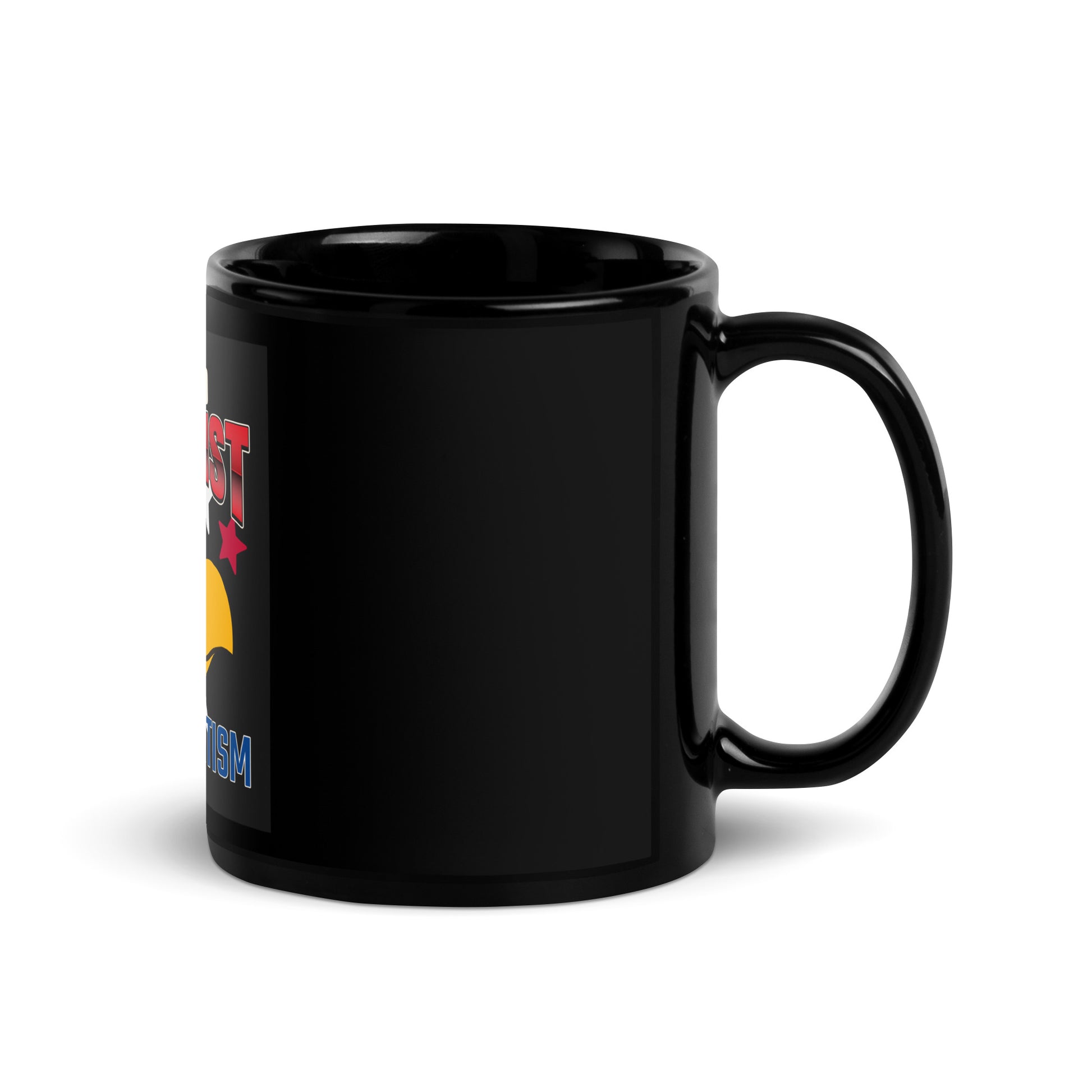 USA Edition | United Against Antisemitism | Black Glossy Mug
