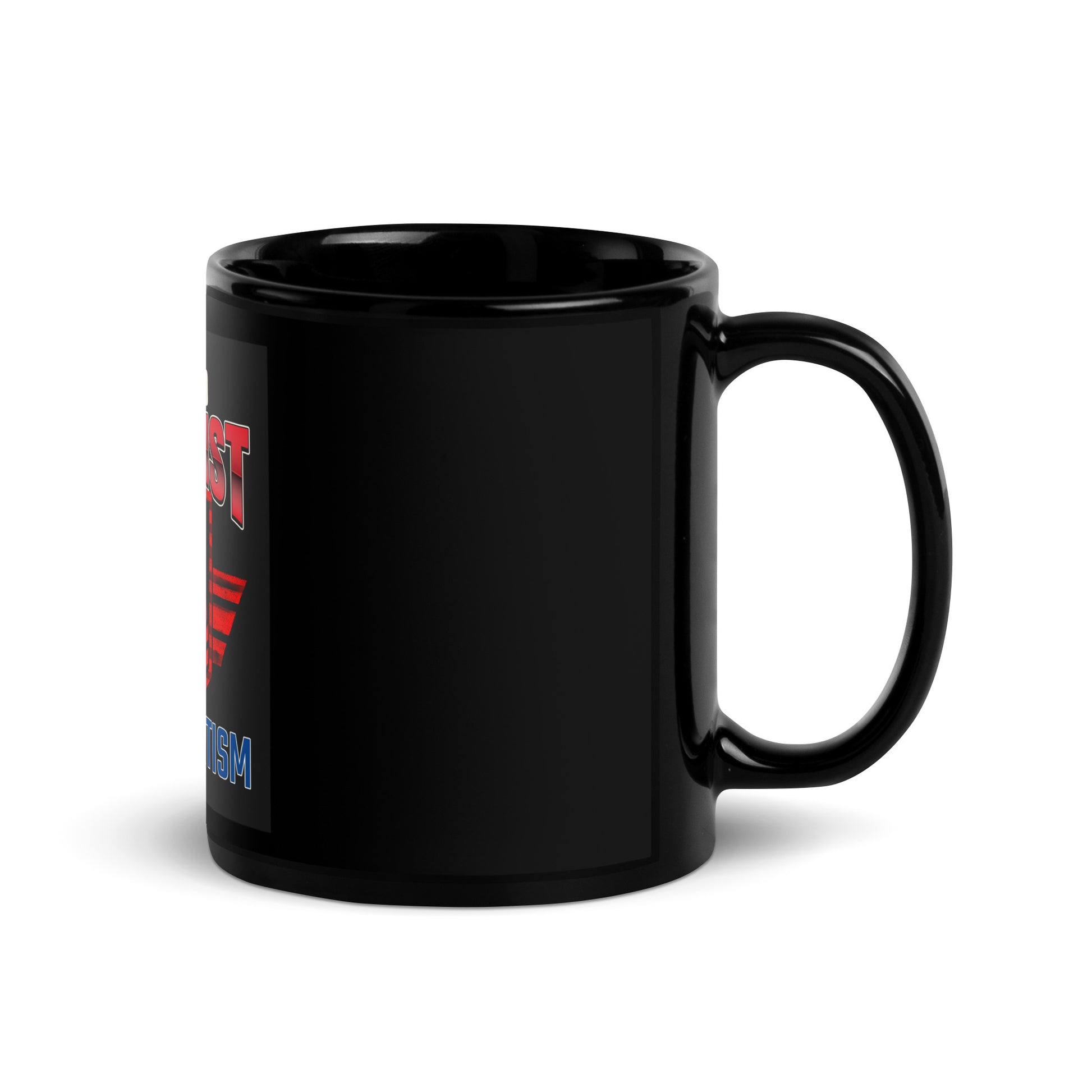 USA Edition | United Against Antisemitism | Black Glossy Mug