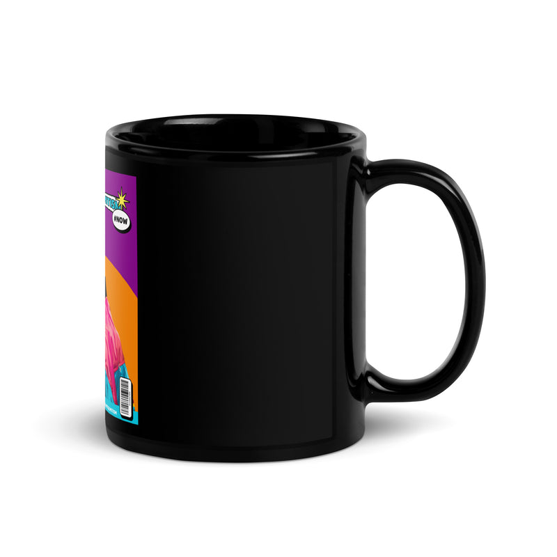 80's Fashion Trend | Battle Antisemitism | Black Glossy Mug