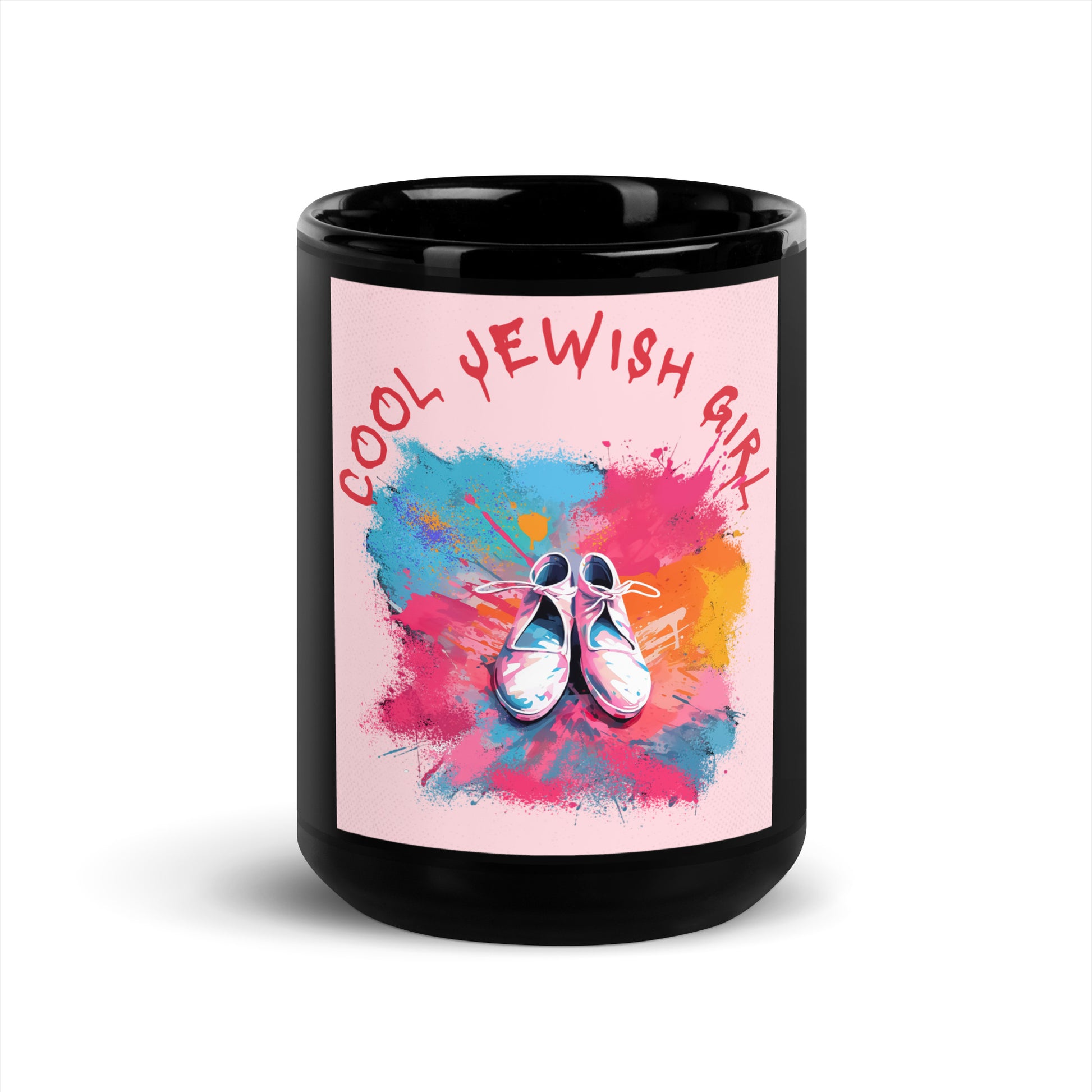 All In For Jews | Black Glossy Mug Jouparty