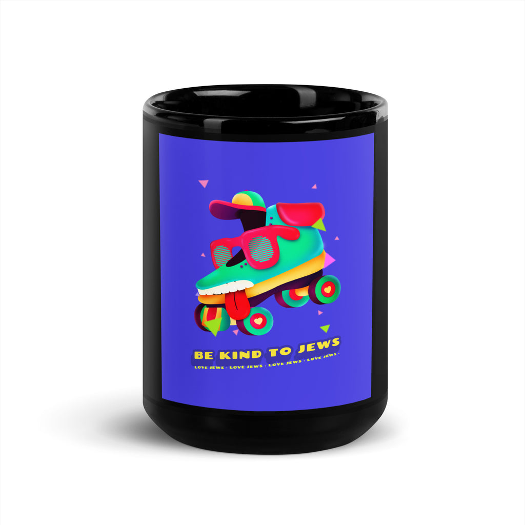 All In For Jews | Black Glossy Mug Jouparty