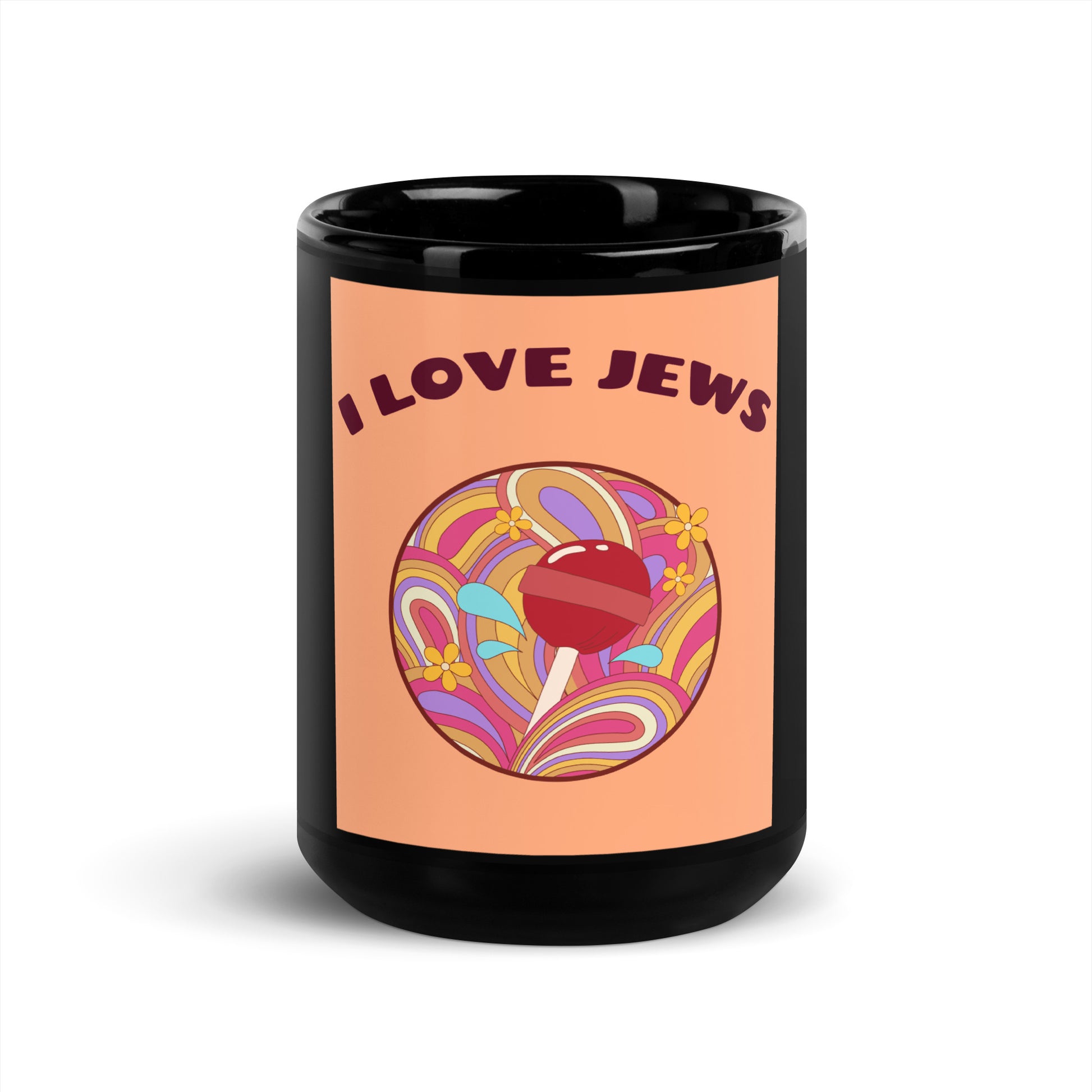All In For Jews | Black Glossy Mug Jouparty