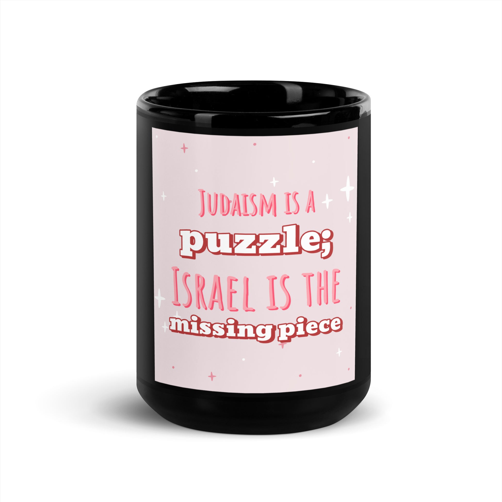 All In For Jews | Black Glossy Mug Jouparty