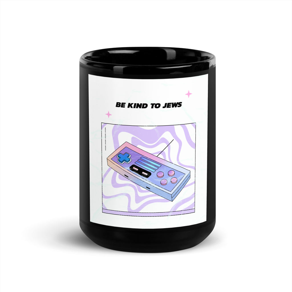 All In For Jews | Black Glossy Mug Jouparty