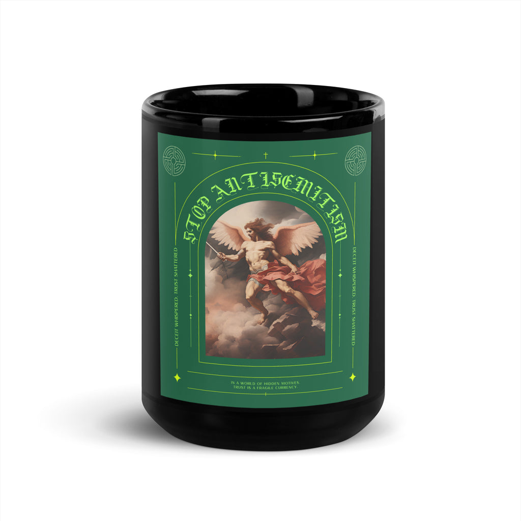 All In For Jews | Black Glossy Mug