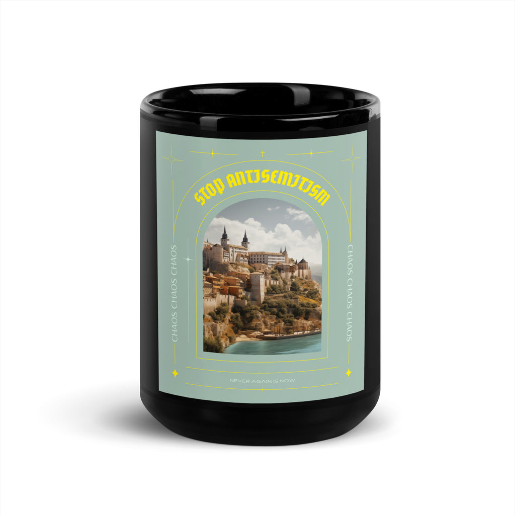 All In For Jews | Black Glossy Mug Jouparty