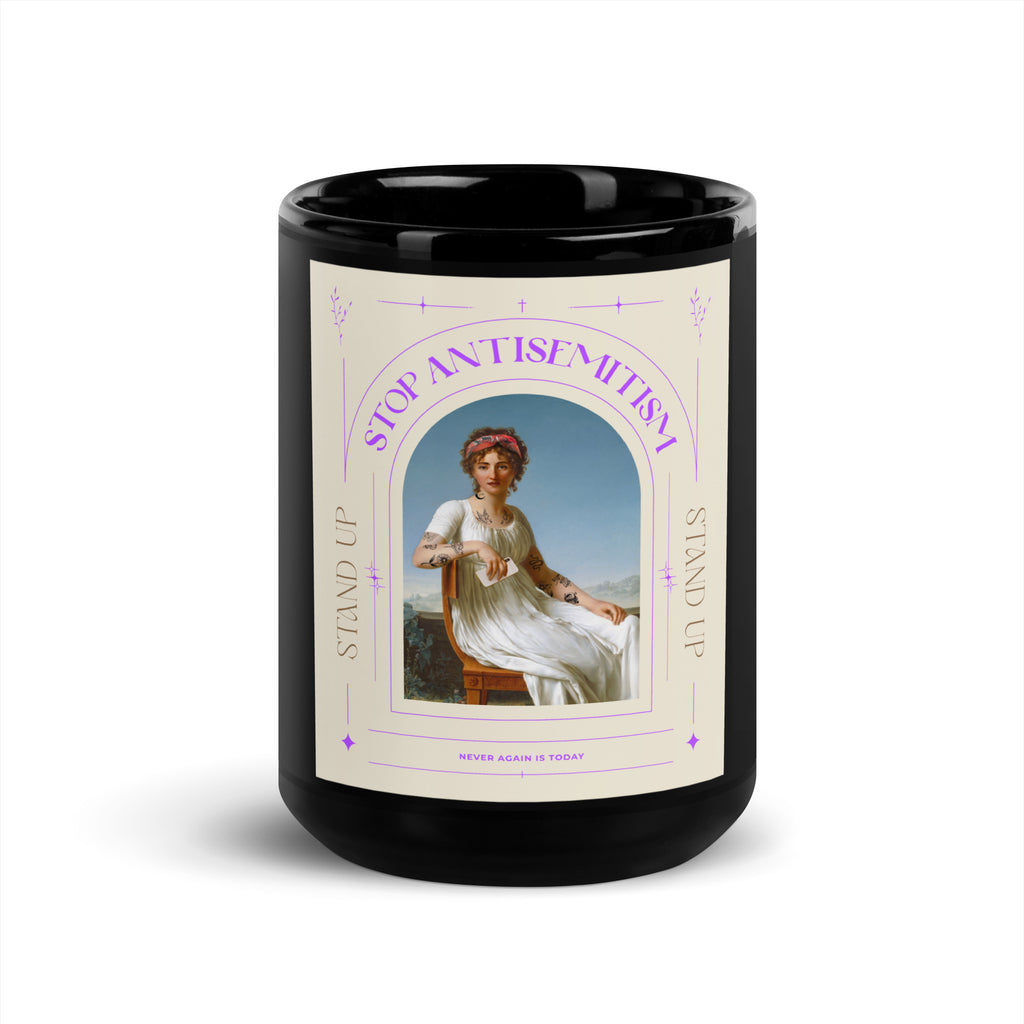 All In For Jews | Black Glossy Mug Jouparty