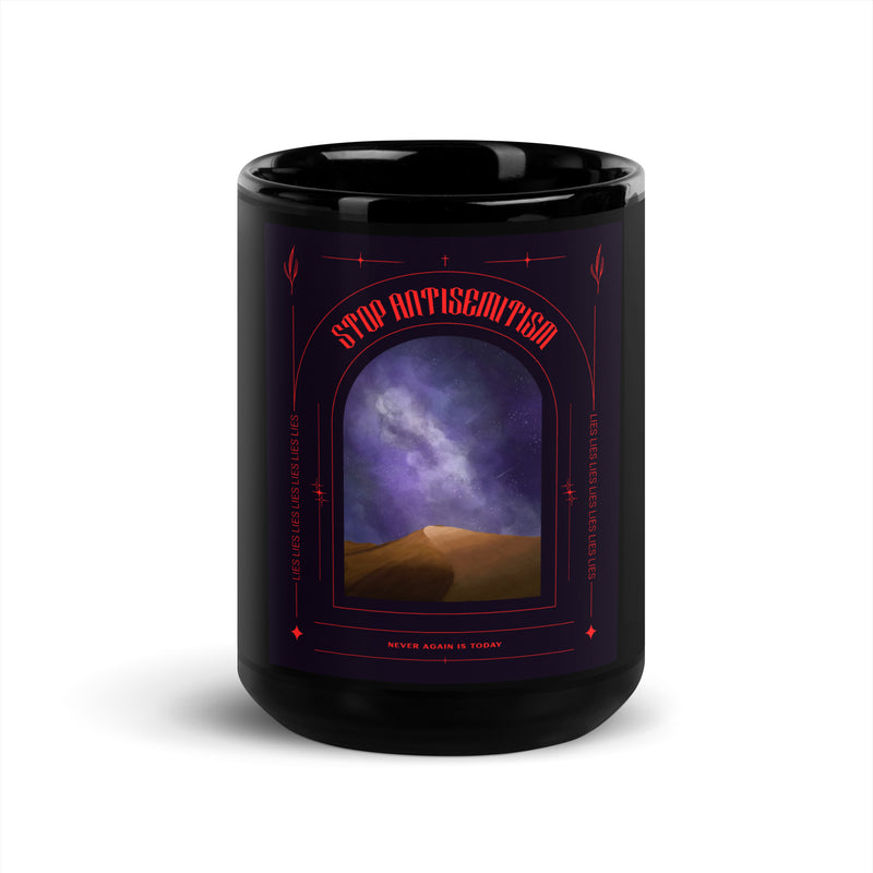 All In For Jews | Black Glossy Mug