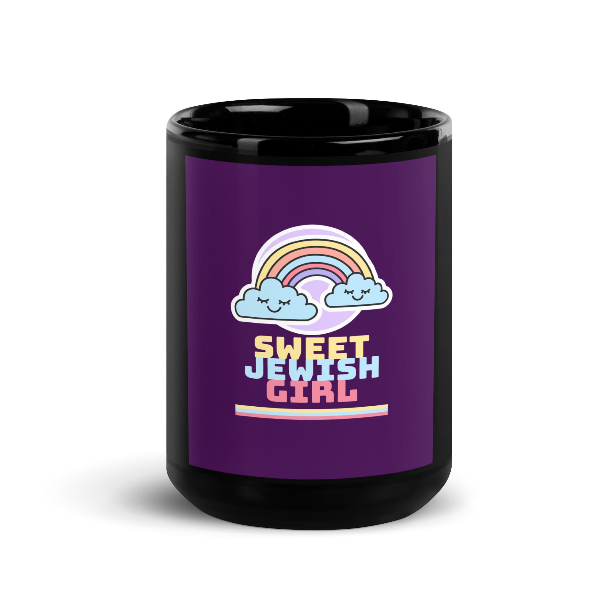 All In For Jews | Black Glossy Mug Jouparty