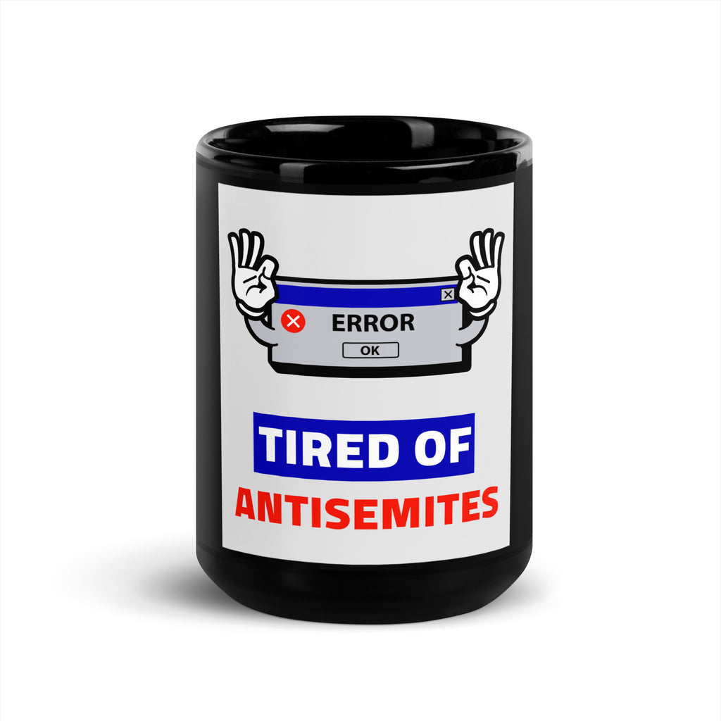 All In For Jews | Black Glossy Mug Jouparty