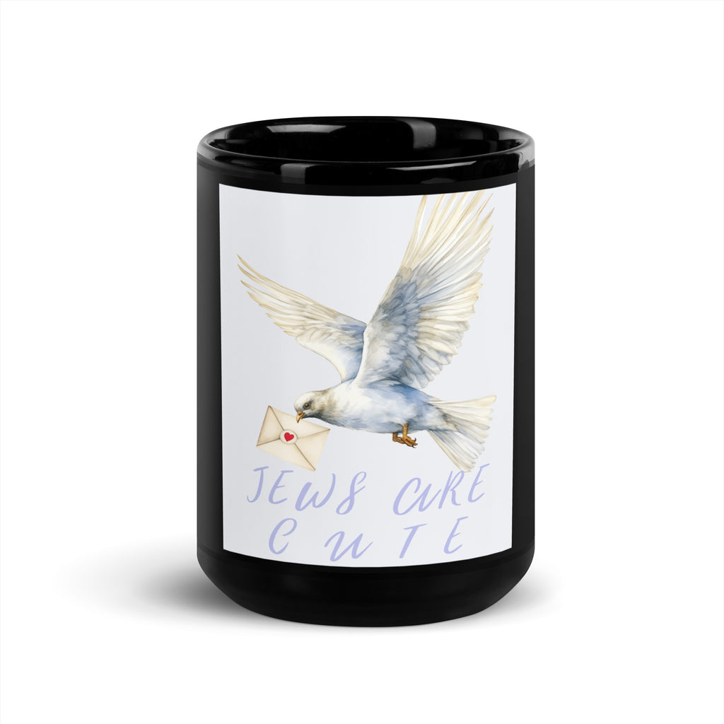 All In For Jews | Black Glossy Mug Jouparty