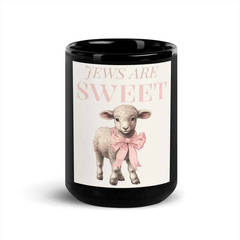 All In For Jews | Black Glossy Mug