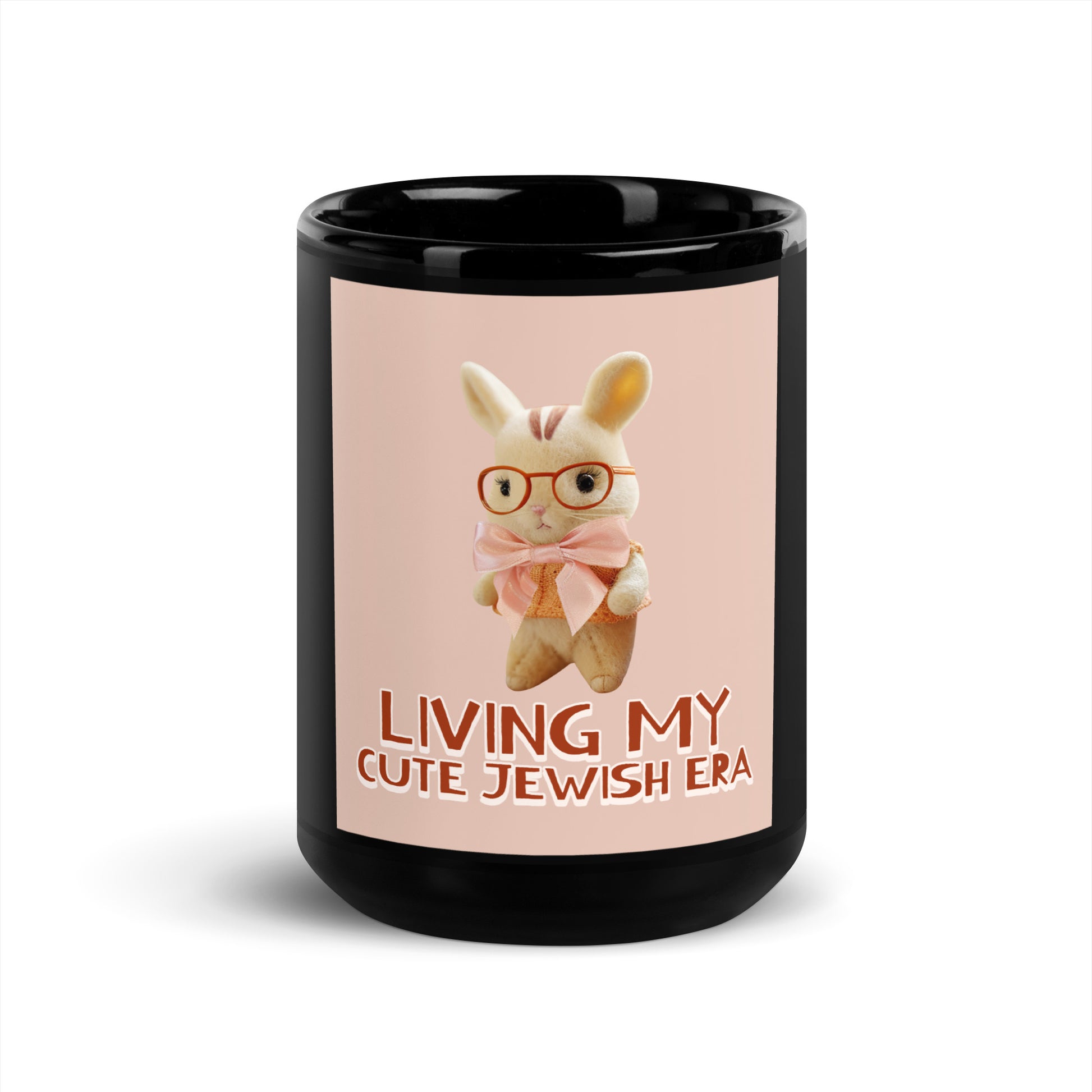 All In For Jews | Black Glossy Mug Jouparty