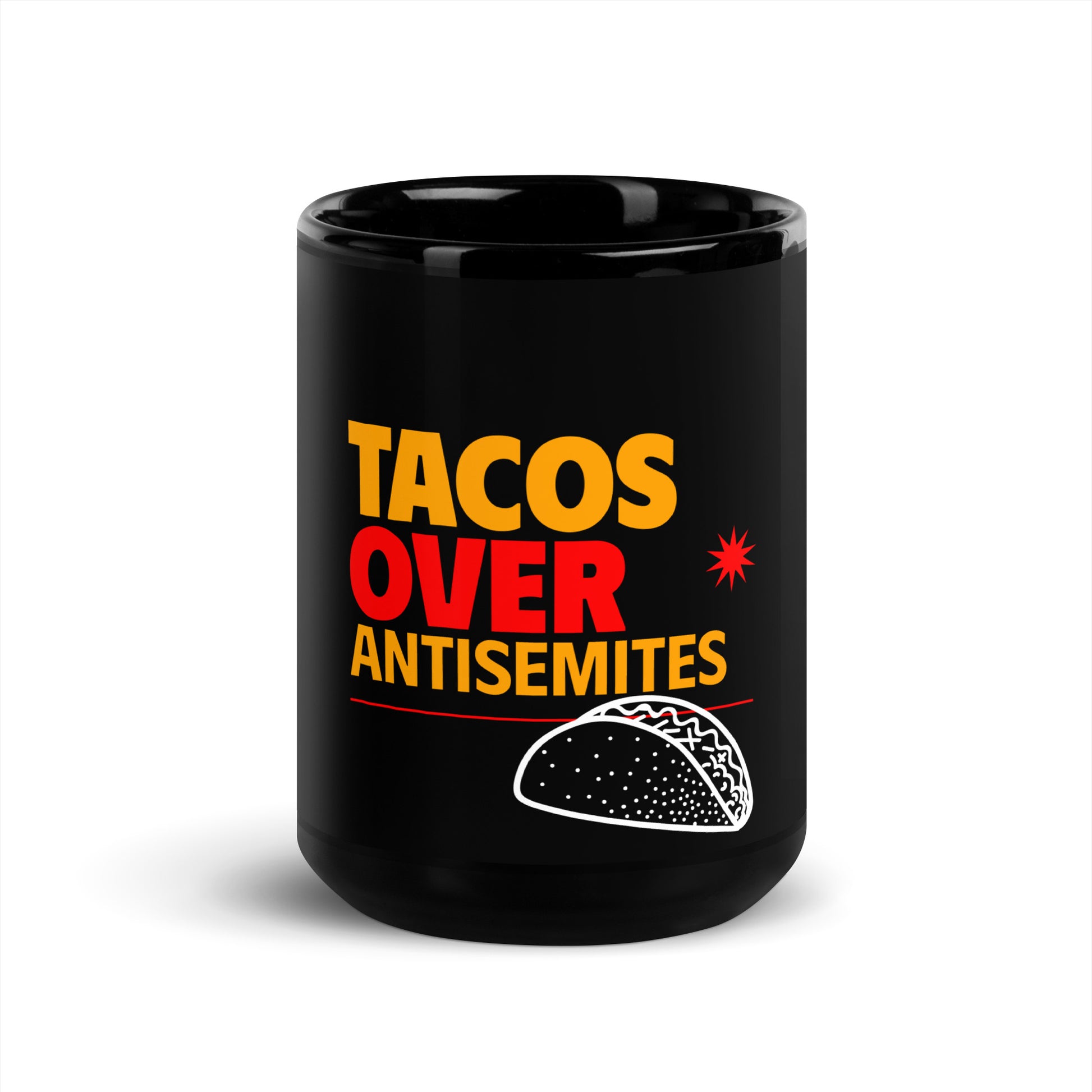 All In For Jews | Black Glossy Mug Jouparty