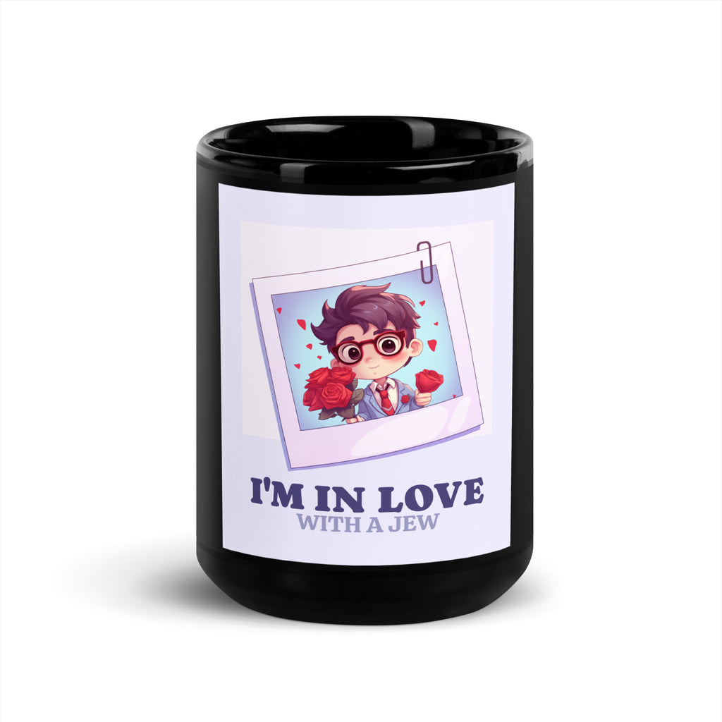All In For Jews | Black Glossy Mug Jouparty