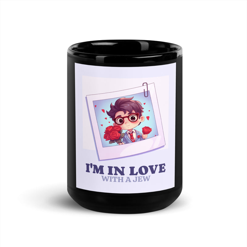 All In For Jews | Black Glossy Mug