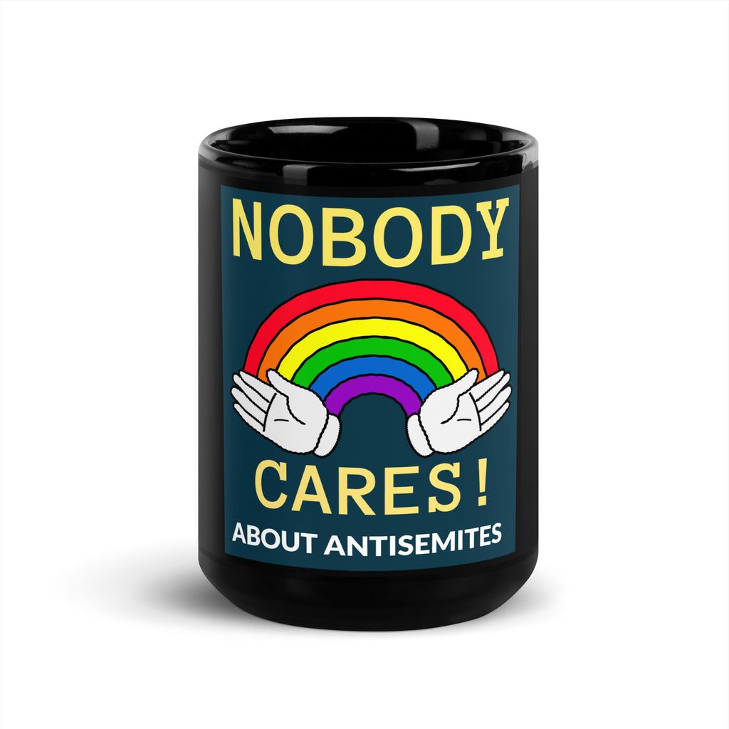 All In For Jews | Black Glossy Mug Jouparty