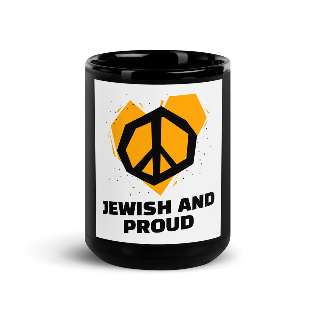 All In For Jews | Black Glossy Mug Jouparty